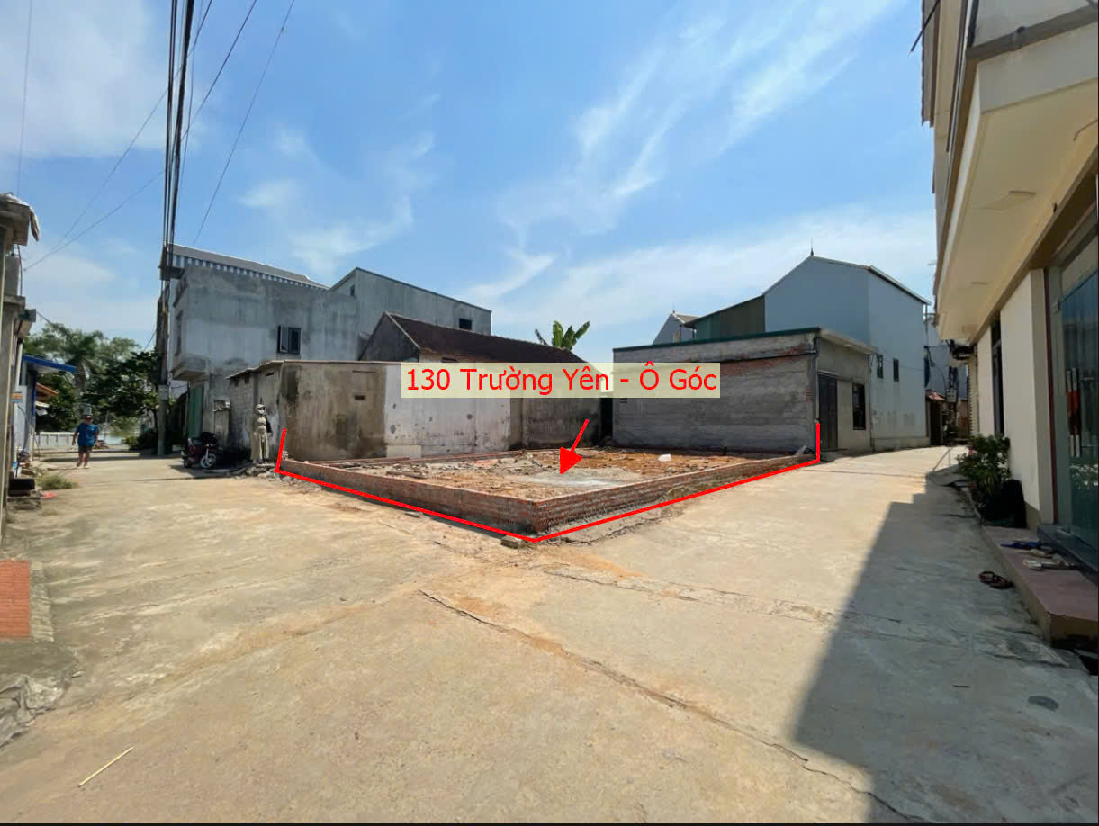 Hình ảnh Bán Lô Góc 2 Mặt Tiền Ô Tô Vào Tận Đất Ngay Trung Tâm Xã Trường Yên Chương Mỹ 