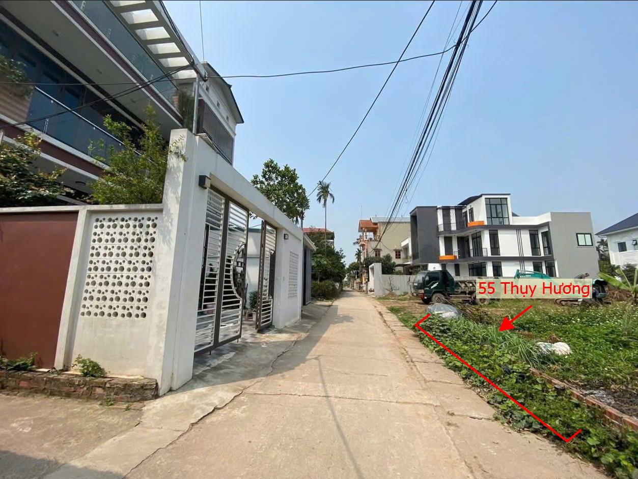 Hình ảnh Bán Đất Phân Lô Thụy Hương Ô Tô Đỗ Tận Đất Sát Mặt Đường Kinh Doanh Liên Xã Máng 7