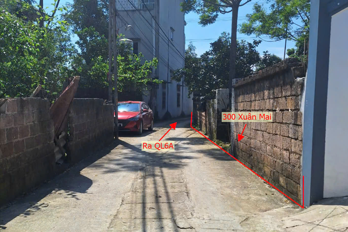 Hình ảnh Bán Đất Xuân Mai Ô Tô Vào Tận Đất Sát Mặt Đường TL412B Gần QL6A Đang Mở Rộng 