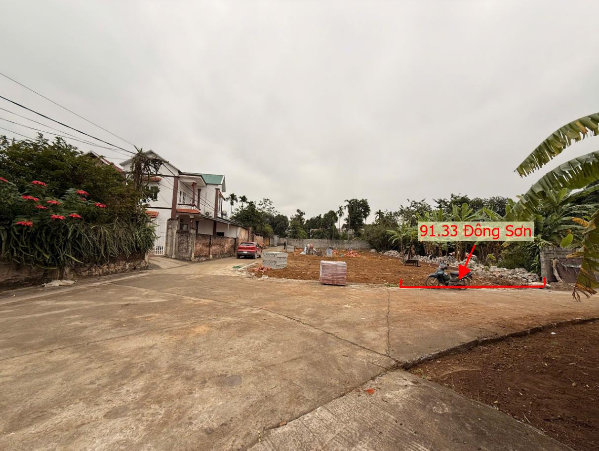 Hình ảnh Đất Phân Lô Đông Sơn Đường Thông Ô Tô Sát Trục Chính Kinh Doanh Liên Xã Cách QL6A Đang Mở Rộng Chỉ Hơn 1km