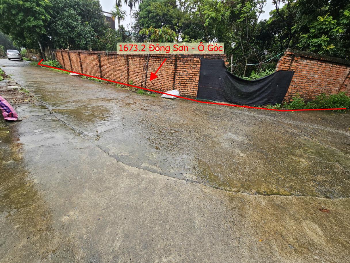 Hình ảnh Bán Lô Góc 2 Mặt Thoáng 1673.2m Tại Đông Sơn Đường Thông Ô Tô Sát Trục Chính Kinh Doanh Liên Xã 
