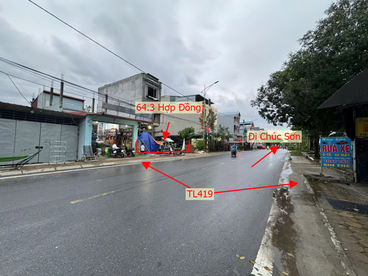 Hình ảnh Bán Đất Hợp Đồng Mặt Đường Kinh Doanh TL419 Ngay Trung Tâm Xã Hợp Đồng
