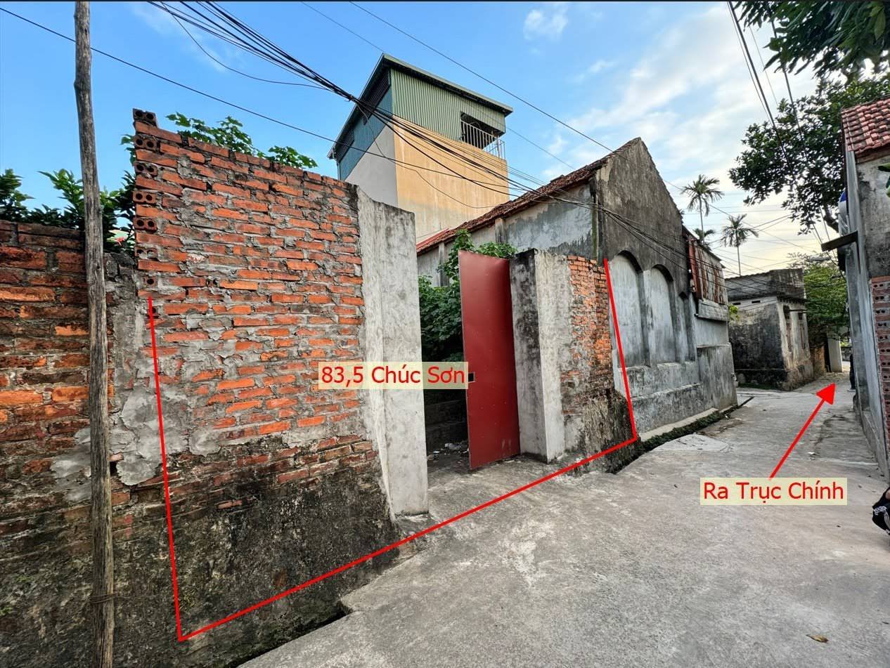 Hình ảnh Bán Đất Thị Trấn Chúc Sơn Gần Mặt Đường Đê Đáy Ngay Trung Tâm Hành Chính Thị Trấn 