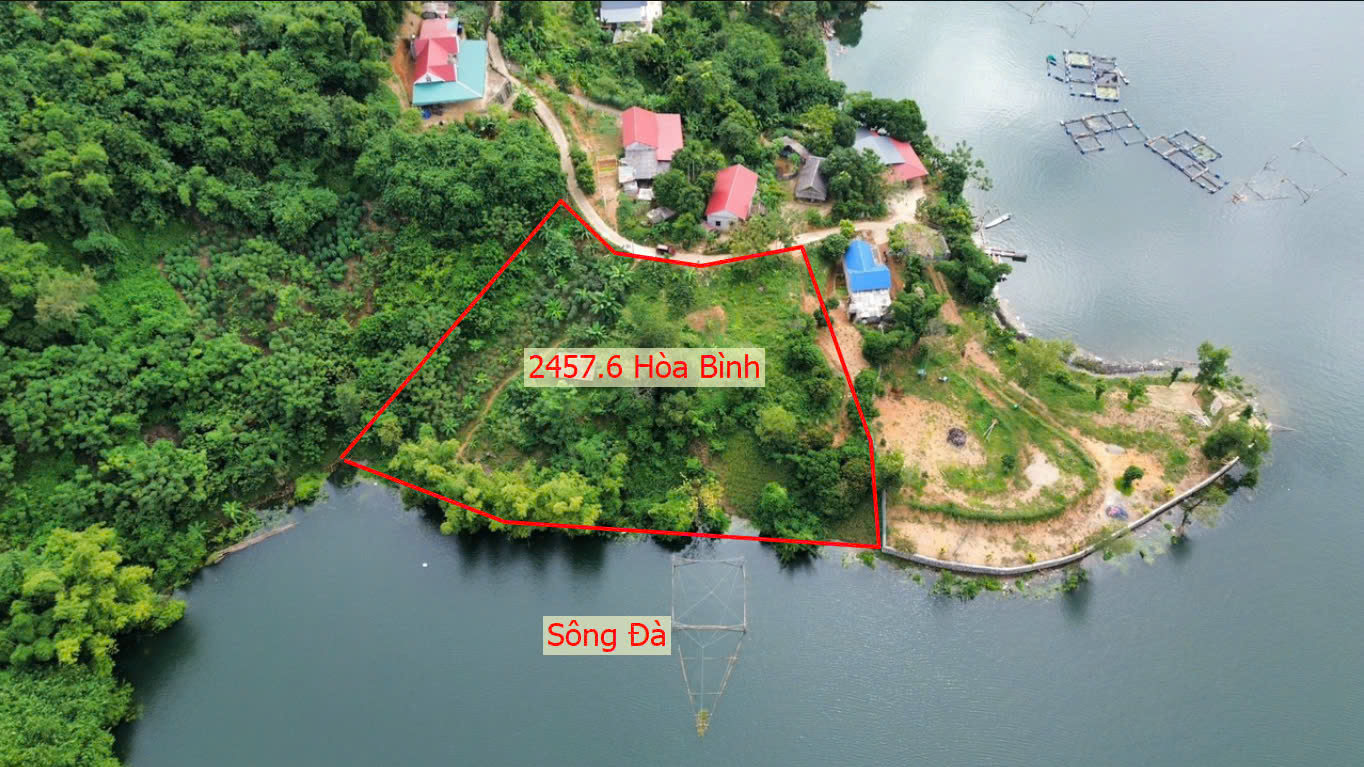 Hình ảnh Bán Đất Hòa Bình Ô Tô Vào Tận Đất Mặt Sau View Sông Đà Cực Đẹp Ngay Gần Khu Du Lịch Sông Đà 