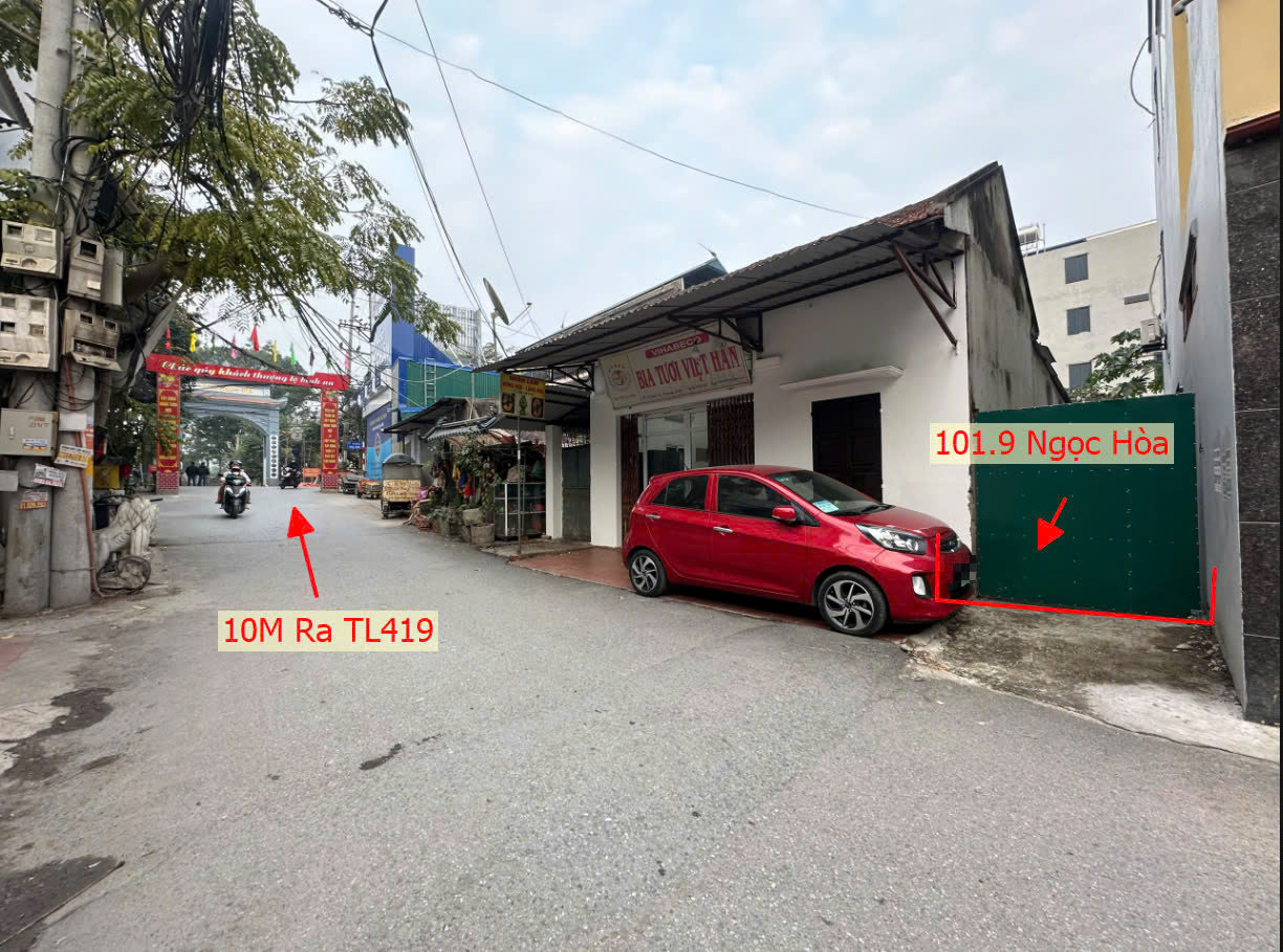 Hình ảnh Bán Đất Ngọc Hòa Mặt Đường Kinh Doanh Ngay Sát TL419 Giáp Thị Trấn Chúc Sơn Giá Chỉ Vài Tỷ 