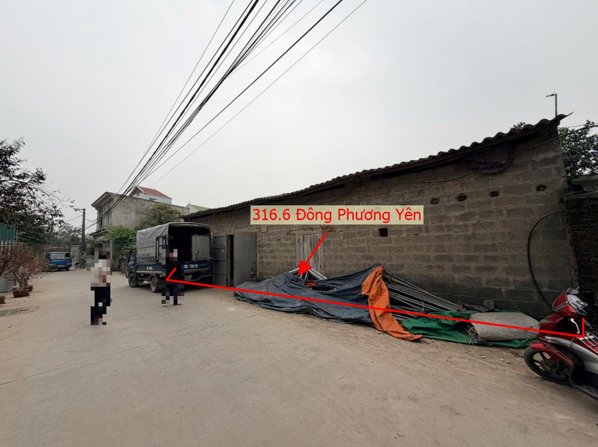 Hình ảnh Bán Thửa Đất 316.6m Tại Đông Phương Yên Đường Ô Tô Tránh Sát Trục Kinh Doanh Gần QL6A Đang Mở Rộng