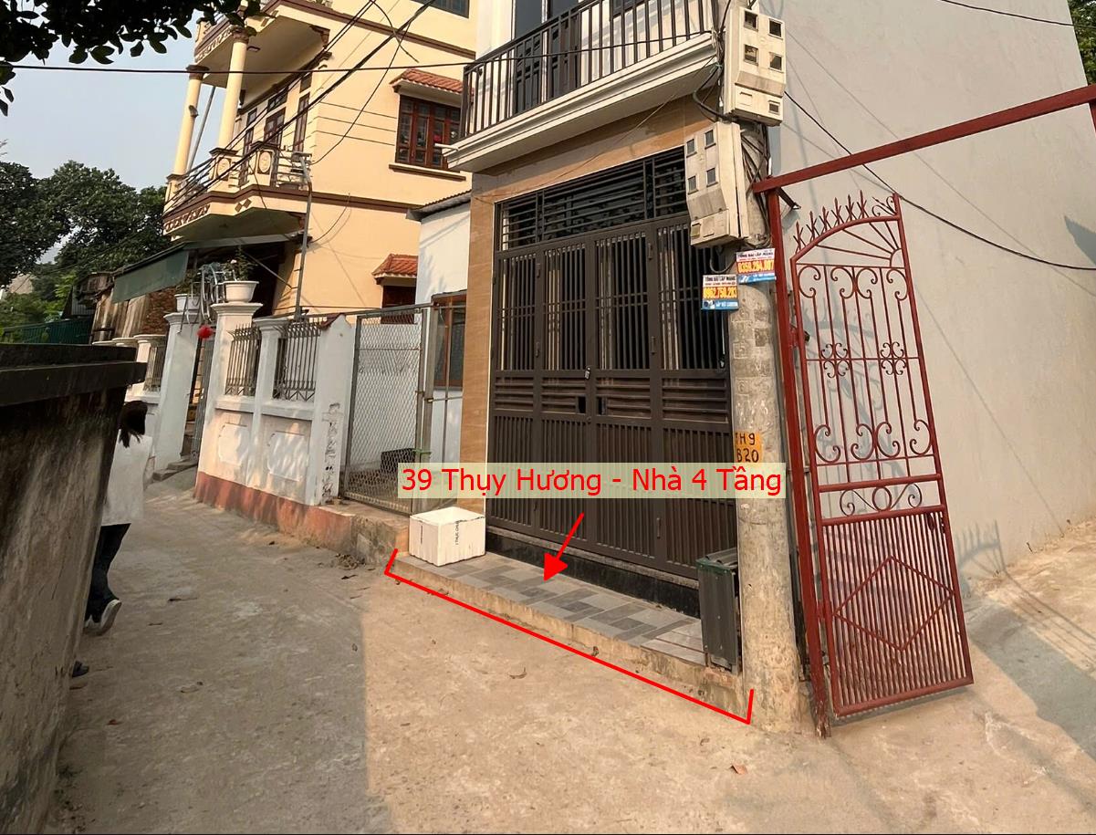 Hình ảnh Bất Động Sản Chương Mỹ Bán Nhà 4 Tầng Khu Vực Thụy Hương Gần Trục Chính Kinh Doanh Liên Xã 