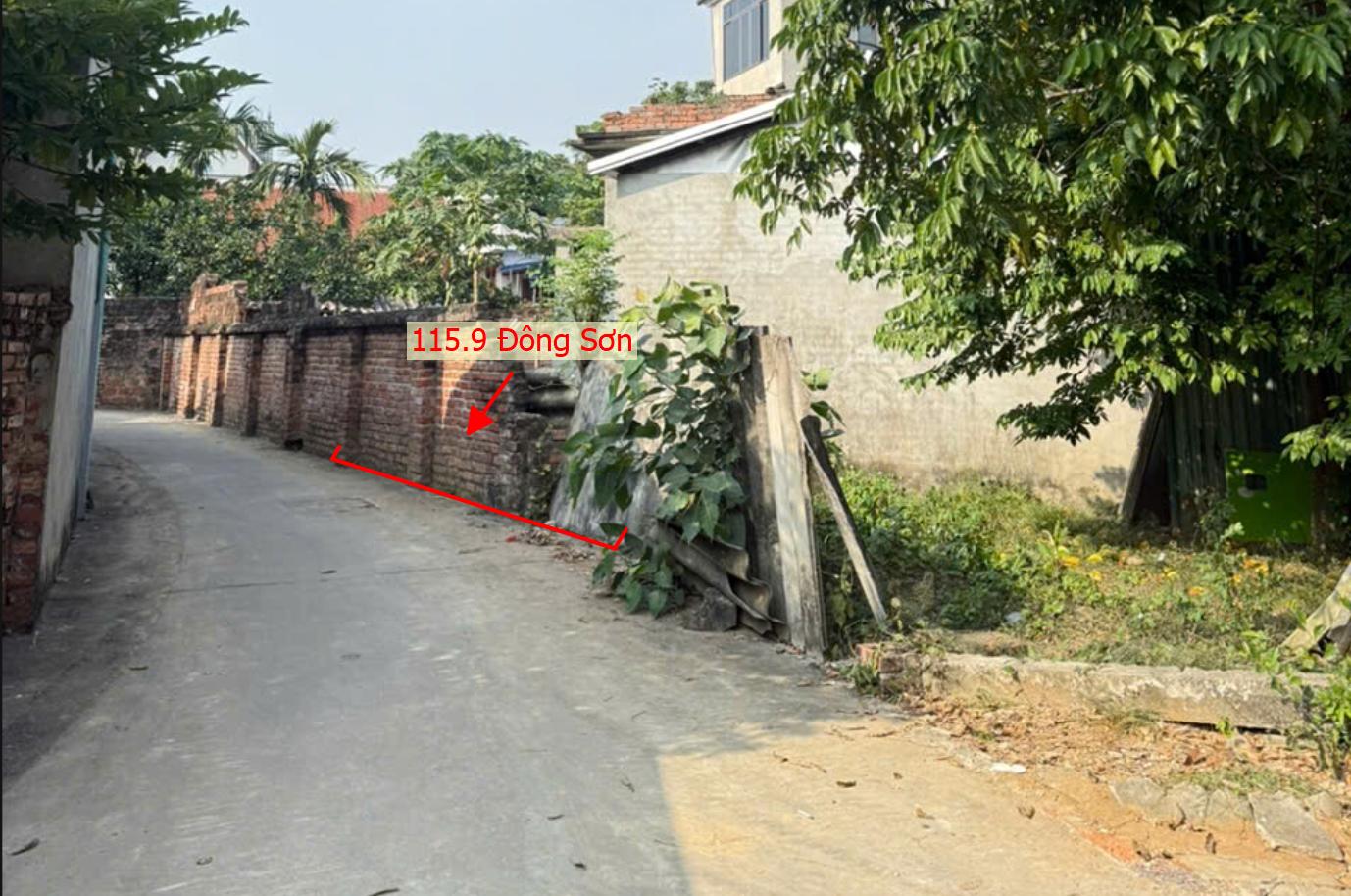 Hình ảnh Bán Đất Phân Lô Đông Sơn Ô Tô Đỗ Tận Đất Ngay Sát Trục Chính Kinh Doanh Liên Xã Cách QL6A Chỉ Hơn 1km