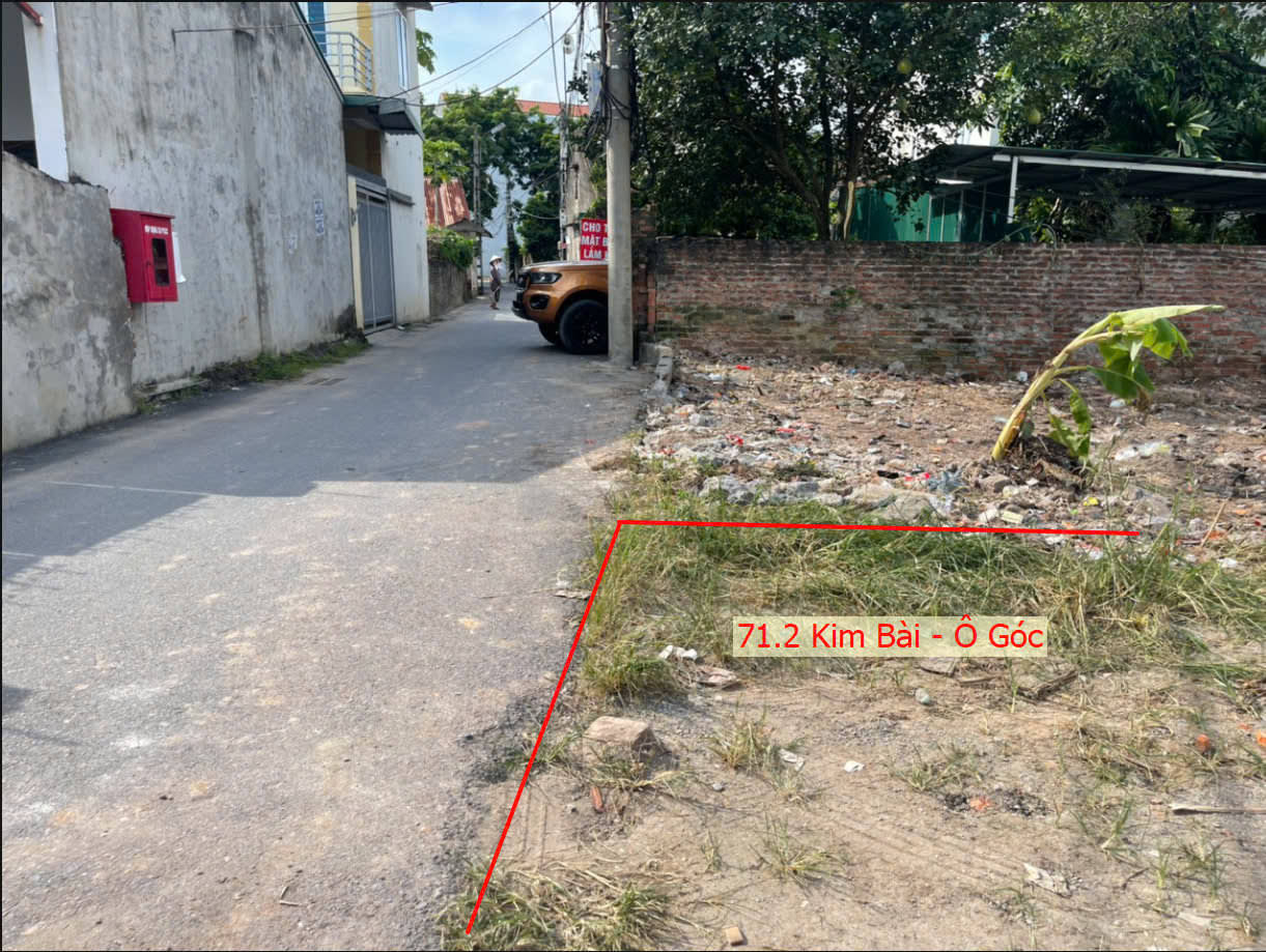 Hình ảnh Bán Lô Góc 2 Mặt Tiền Đường Thông Ô Tô Giáp QL21B Tại Thị Trấn Kim Bài  