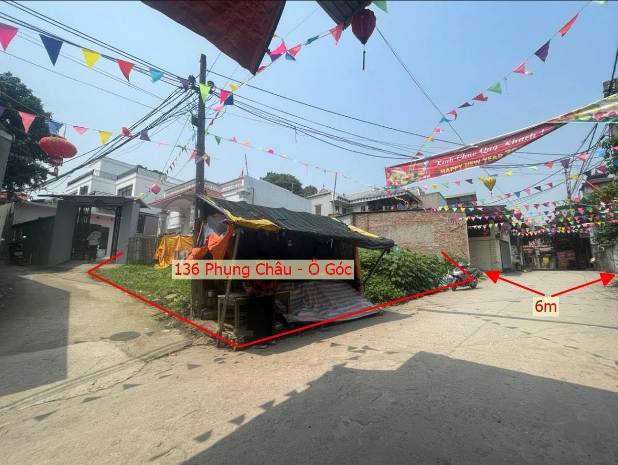 Hình ảnh Bán Lô Góc 2 Mặt Tiền Trục Chính Kinh Doanh Thôn Tại Phụng Châu 