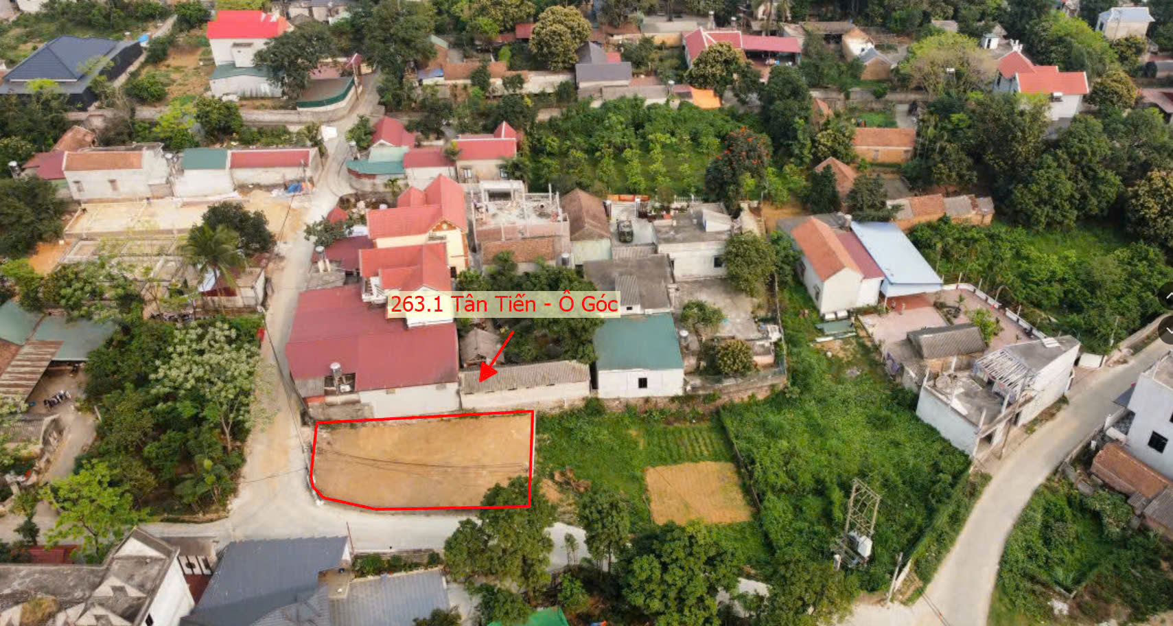 Hình ảnh Bán Lô Góc 2 Mặt Thoáng 263.1m Tại Tân Tiến Chương Mỹ Ô Tô Đỗ Tận Đất Sát Trục Kinh Doanh Liên Xã 