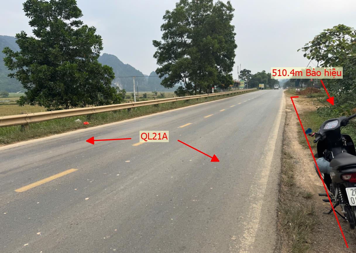 Hình ảnh Bán Lô Đất 510.4m Tại Bảo Hiệu Yên Thủy Bám Đường QL21A Ô Tô Chạy Vòng Quanh  Kinh Doanh Buôn Bán  Gần Chợ Trường Học Ủy Ban Giá Đầu Tư
