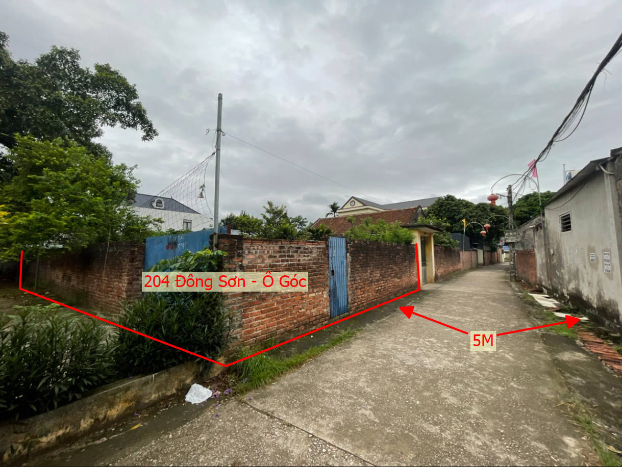 Hình ảnh Bán Lô Góc 2 Mặt Tiền Full Thổ Cư Sát QL6A Đang Mở Rộng Tại Đông Sơn