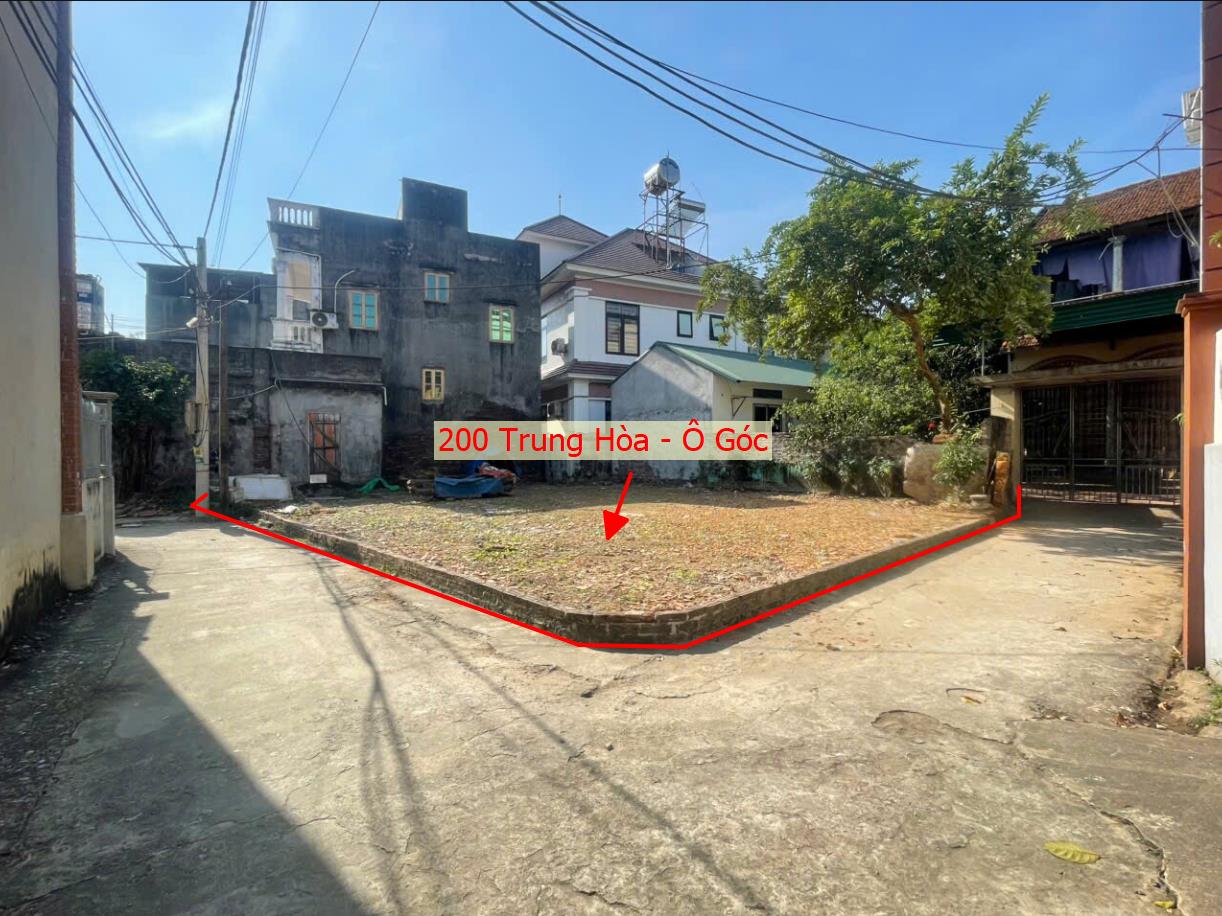 Hình ảnh Bán Lô Góc 3 Mặt Thoáng Full Thổ Cư 200m Tại Trung Hòa Gần Trục Kinh Doanh Giá Chỉ Hơn 2 Tỷ