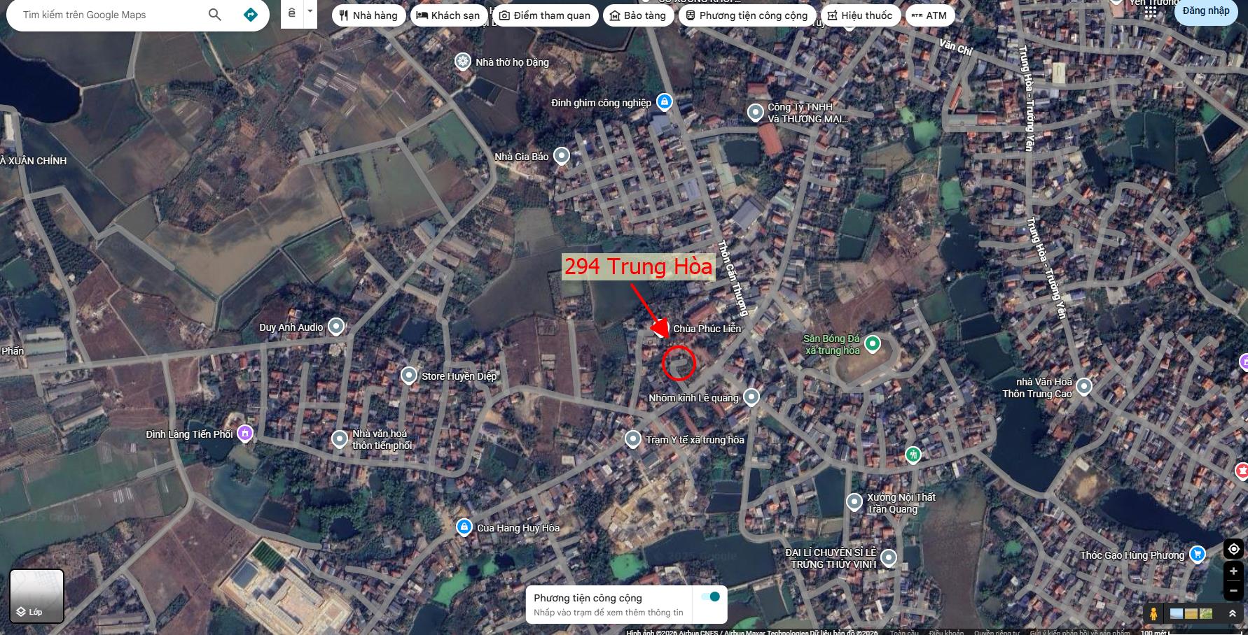 Hình ảnh Bán Thửa Đất 294m Tại Trung Hòa Sát Trục Chính Kinh Doanh Liên Xã Đối Diện Trường Học Các Cấp