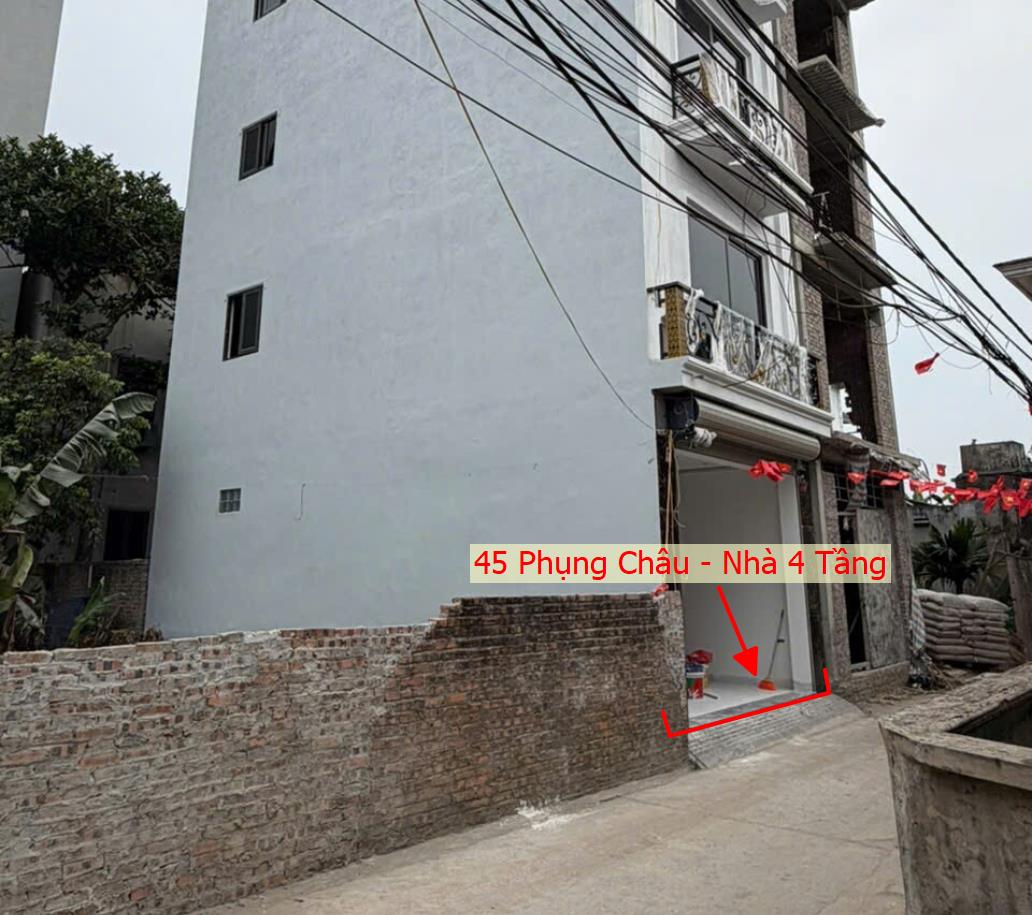 Hình ảnh Bán Nahf 4 Tầng 45m Tại Phụng Châu Ô Tô Đỗ Tận Đất Sát Trục Kinh Doanh Liên Xã