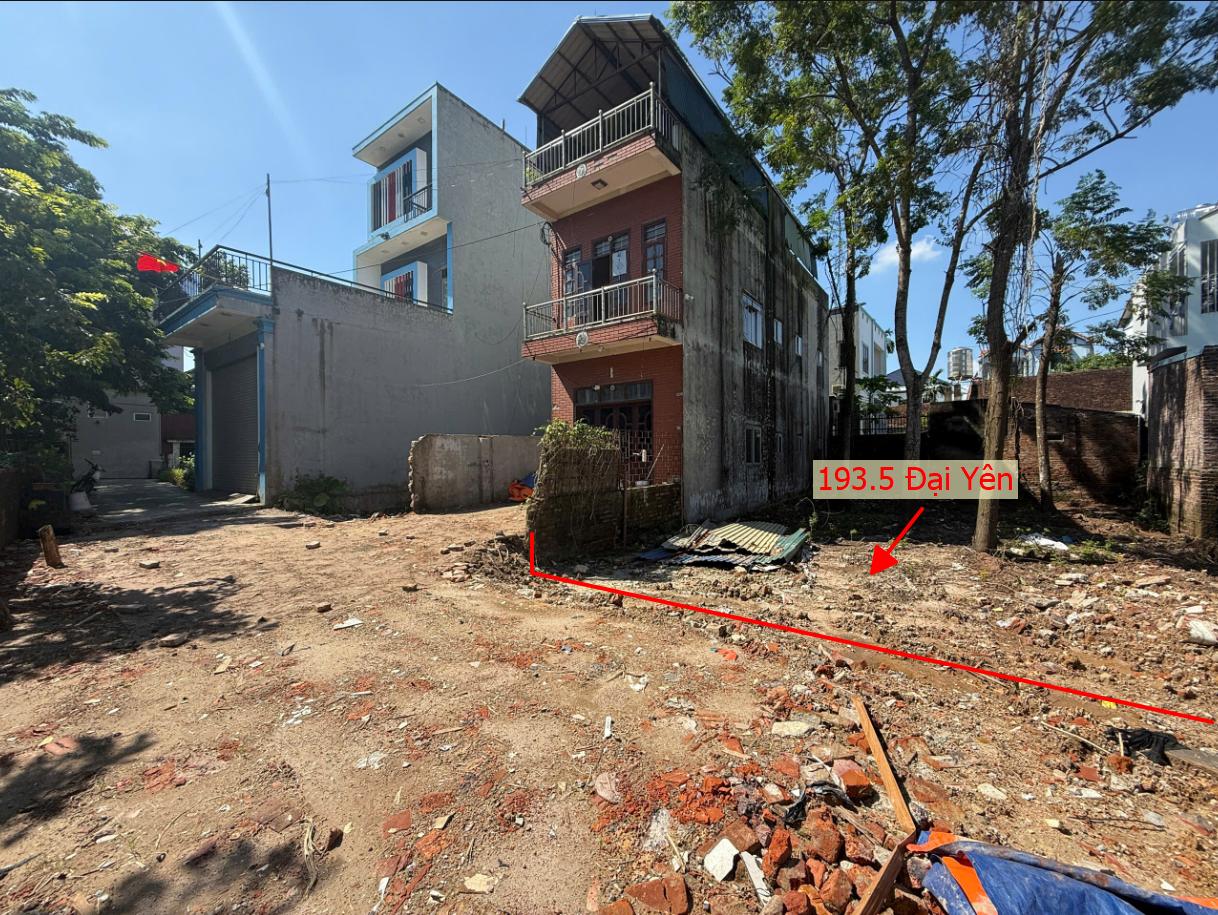 Hình ảnh Bán Thửa Đất 193.5m Tại Đại Yên Ngay Sát Mặt Đường Kinh Doanh TL419 Giá Chỉ Vài Tỷ