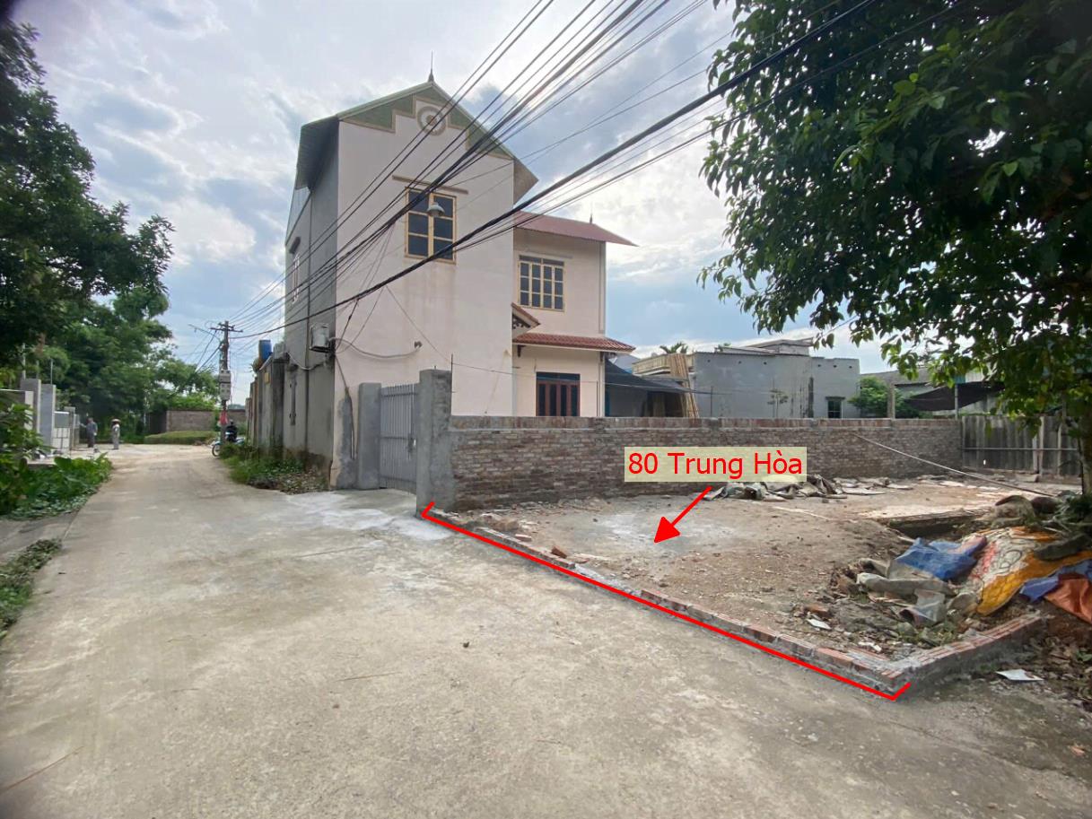 Hình ảnh Bán Thửa Đất 80m Tại Trung Hòa Chương Mỹ Ô Tô Đỗ Tận Đất Sát Trục Kinh Doanh Liên Xã