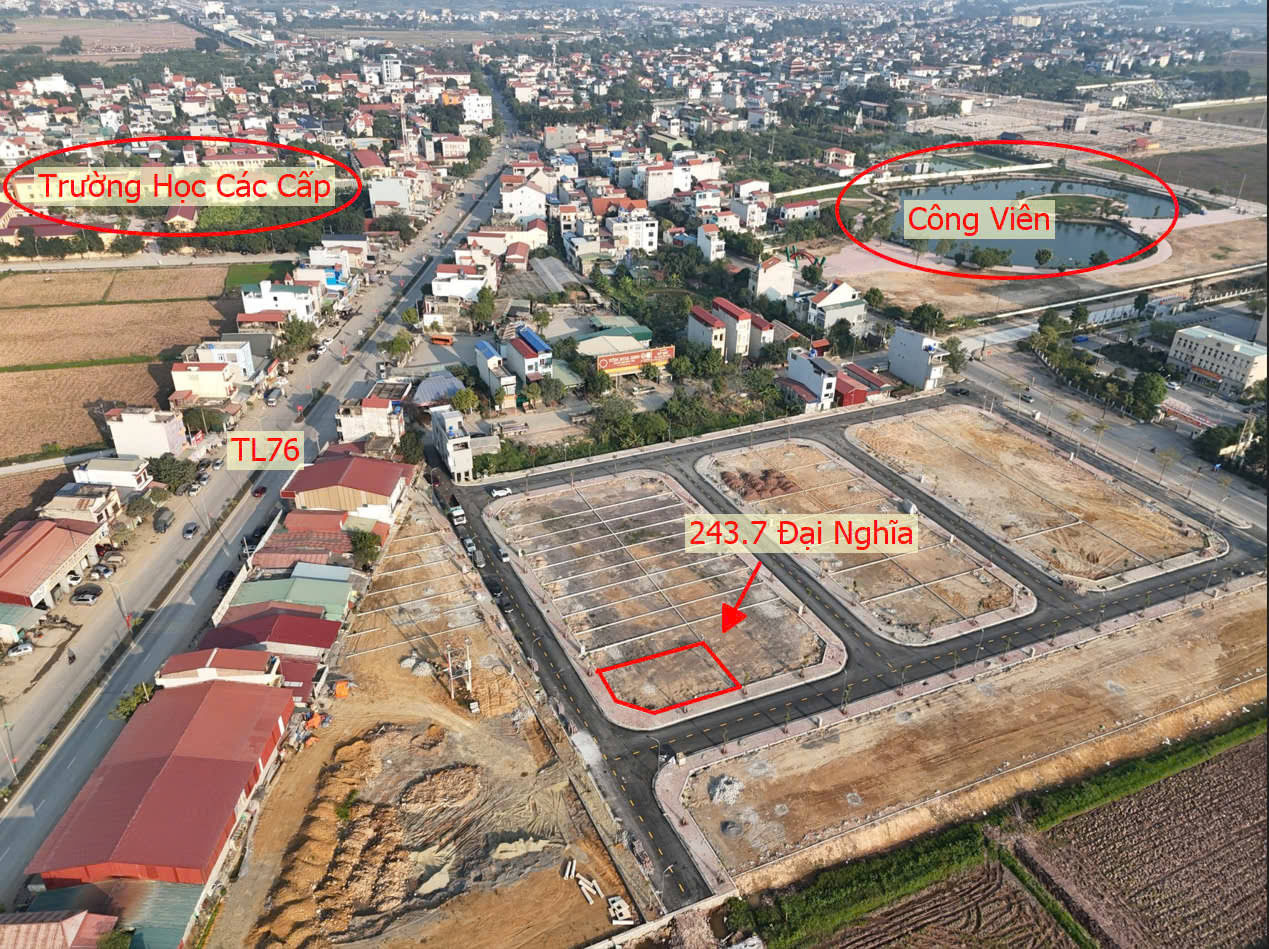 Hình ảnh Bán Đất Đấu Giá Khu Mạ Cú Làn 2 TL76 Ngay Trung Tâm Thị Trấn Đại Nghĩa 