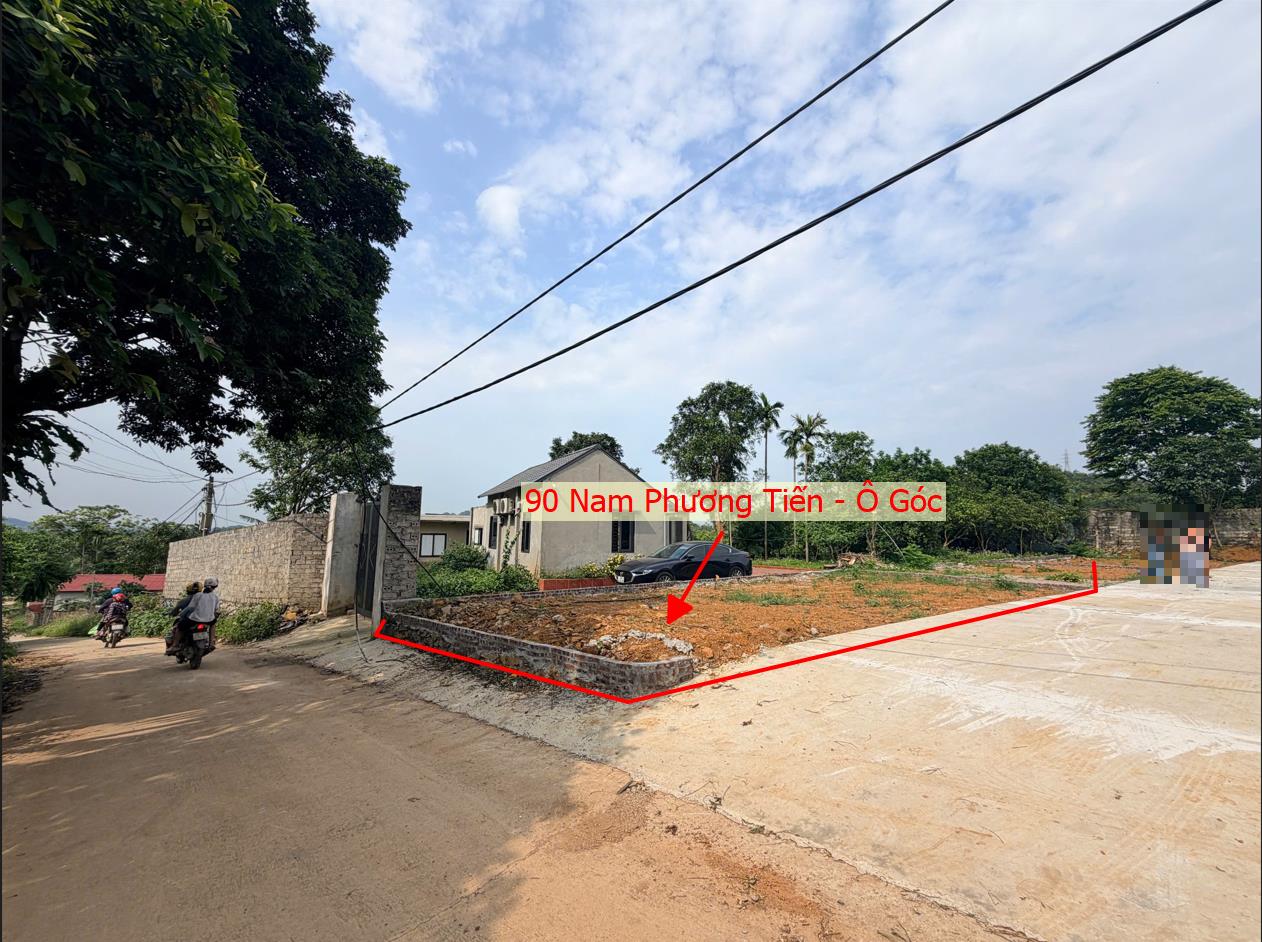 Hình ảnh Bất Động Sản Xuân Mai Bán Đất Khu Vực Nam Phương Tiến 90m Lô Góc 2 Mặt Thoáng Đường Ô Tô Tránh