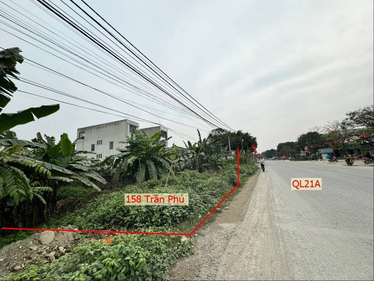 Hình ảnh Bán Đất Full Thổ Cư Mặt Đường QL21A Tại Trần Phú Chương Mỹ Gần Hồ Đồng Sương Thoáng Mát 