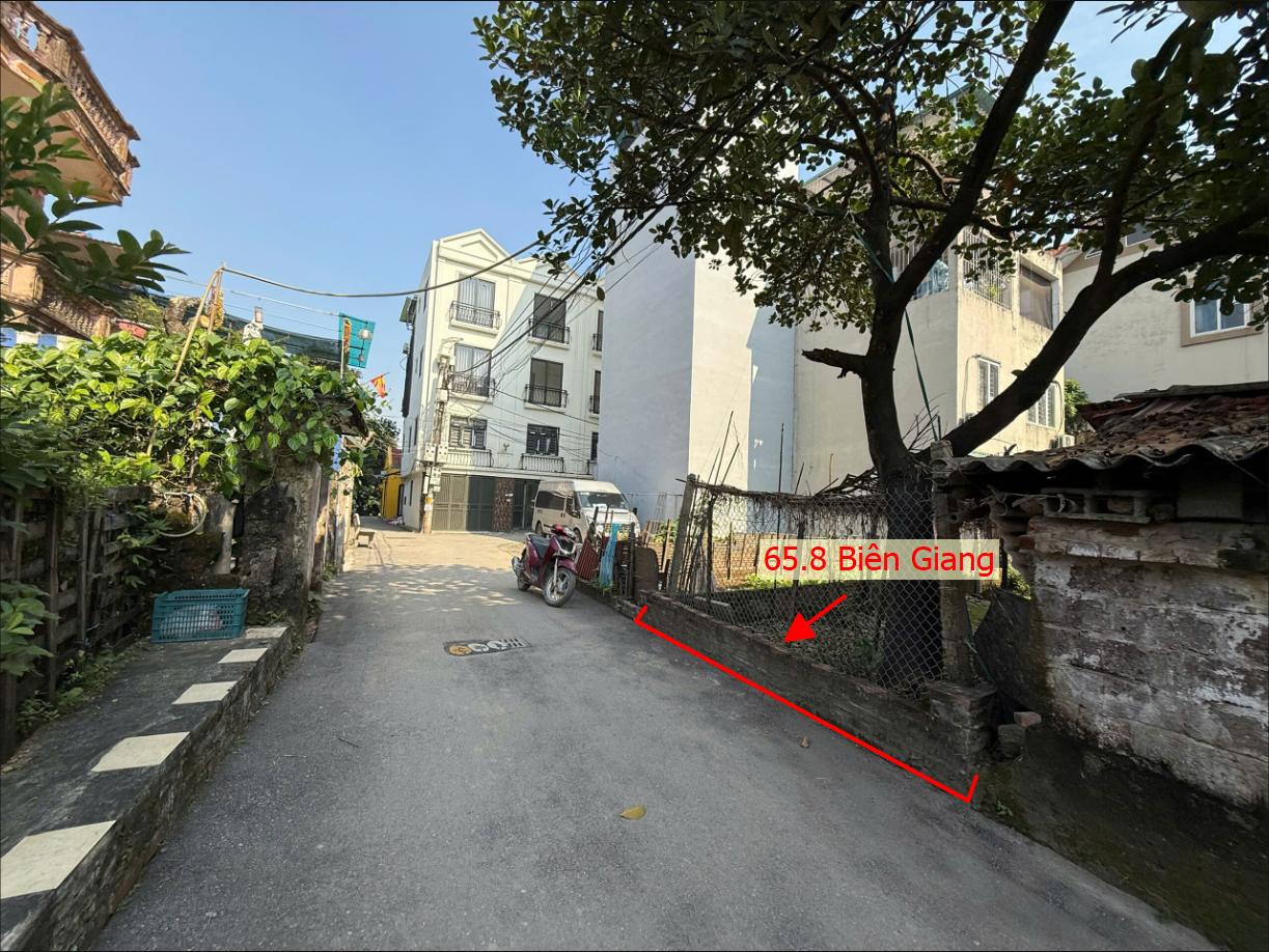 Hình ảnh Bán Thửa Đất 65.8m Tại Biên Giang Ô Tô Đỗ Tận Đất Ngay Gần QL6A, Cầu Mai Lĩnh Đang Mở Rộng