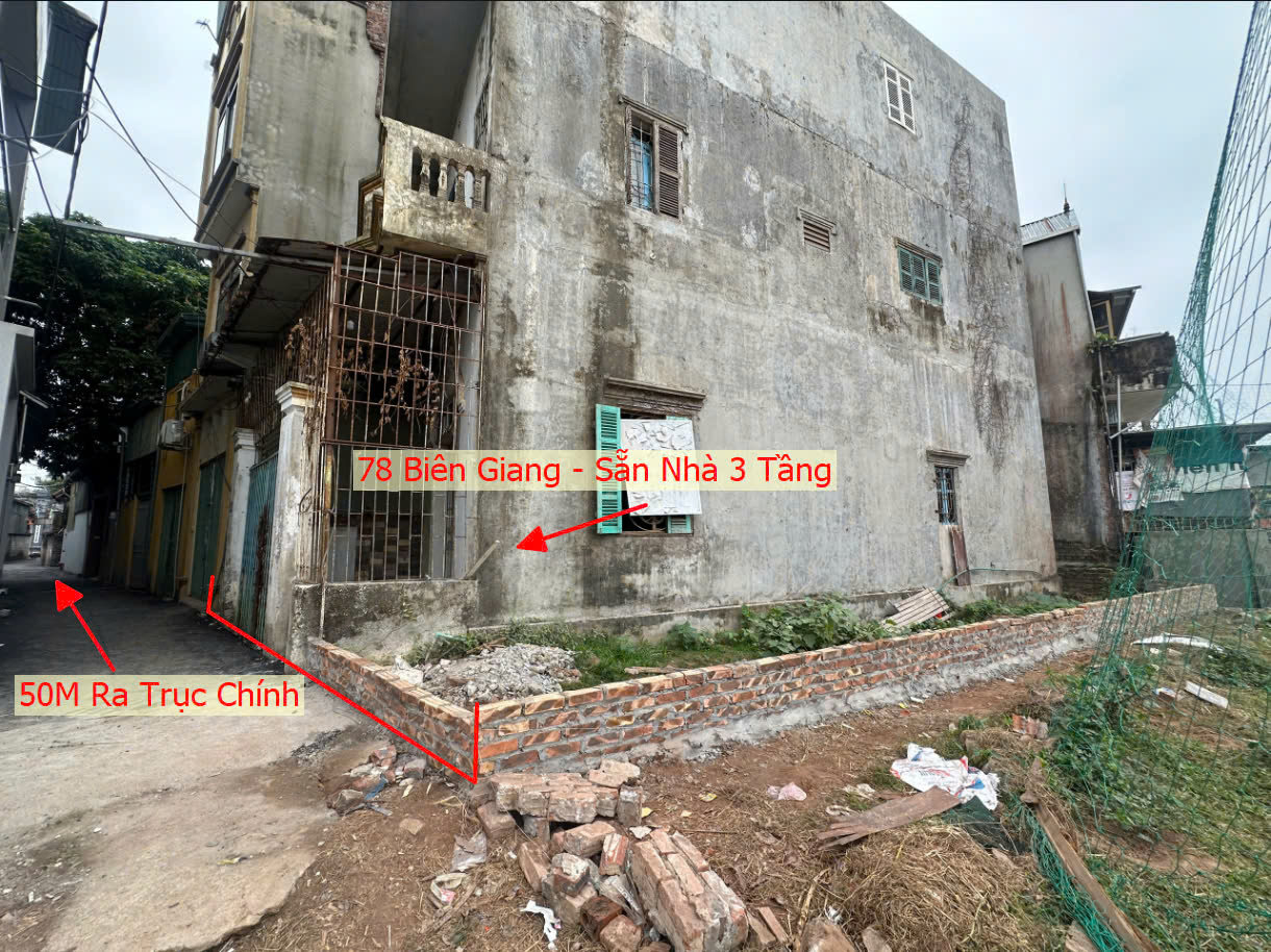 Hình ảnh Bán Nhà 3 Tầng Xây Kiên Cố Ngay Sát Trục Chính Kinh Doanh Tại Biên Giang Hà Đông 