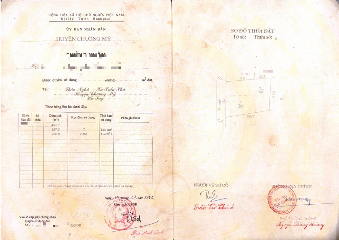 Hình ảnh Bất Động Sản Trần Phú Bán Đất Khu Vực Xã Trần Phú Ô Tô Đỗ Tận Đất Gần Trục Chính Kinh Doanh Liên Xã