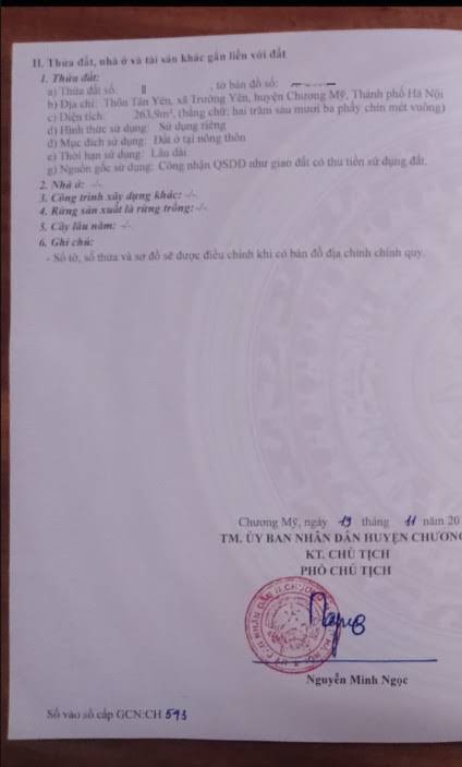 Hình ảnh Bán Đất Trường Yên Ngay Sát Trục Kinh Doanh Ô Tô Vào Tận Đất Gần KCN Phú Nghĩa