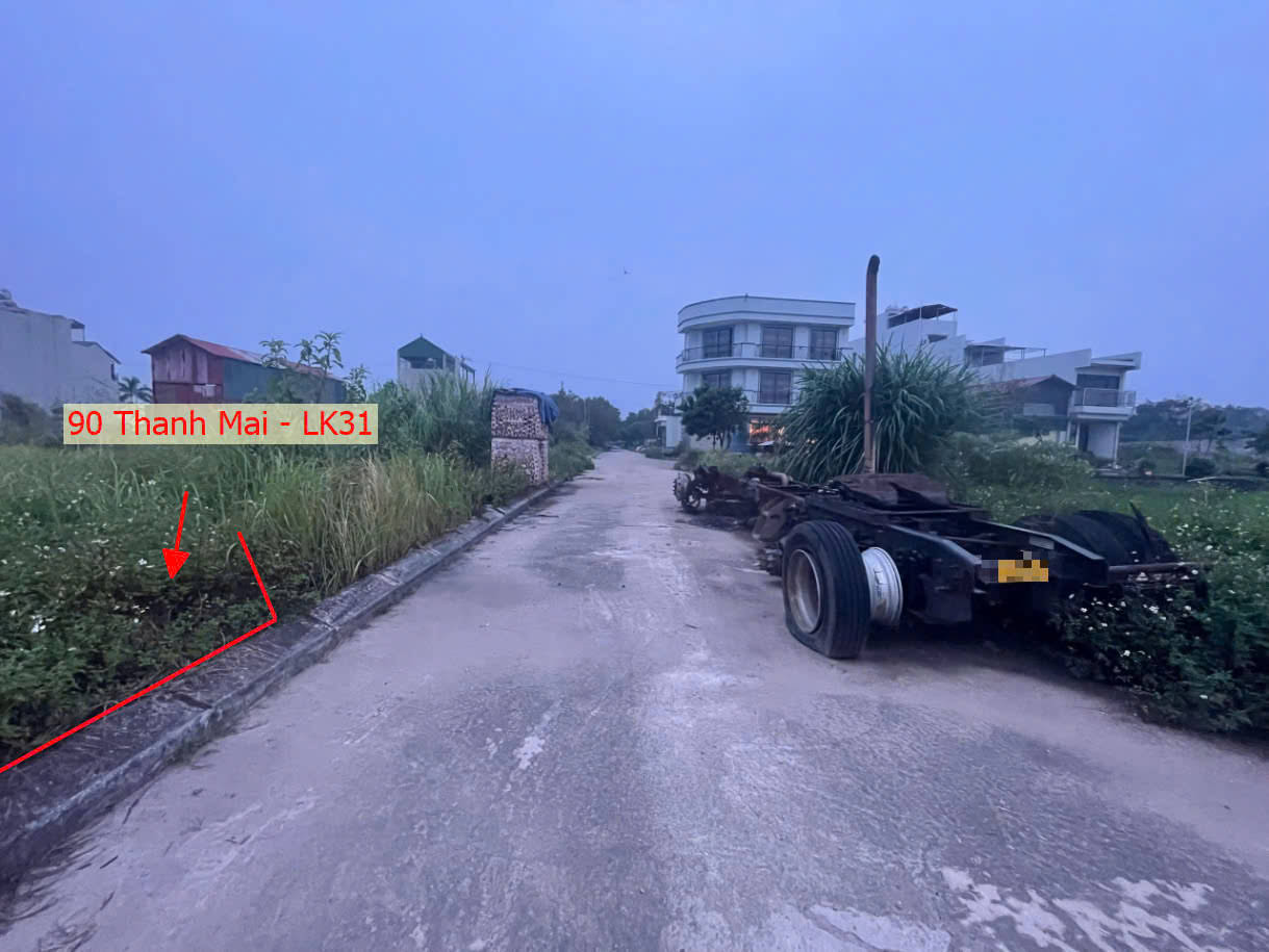 Hình ảnh Bán Đất Đấu Giá Thanh Mai Sát QL21B Ngay Gần Trung Tâm Hành Chính Huyện (LK31)