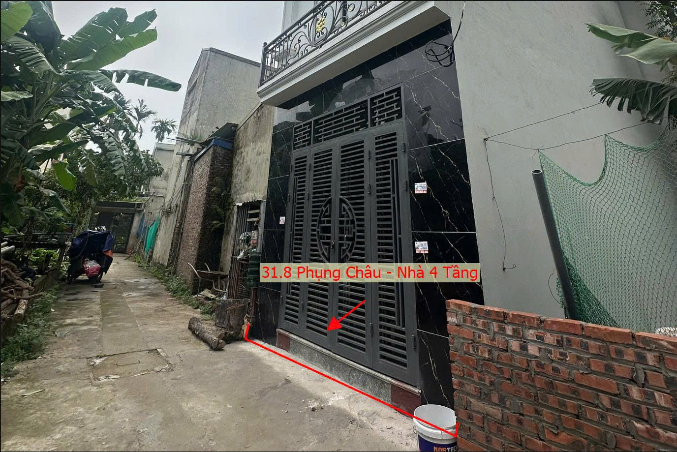 Hình ảnh Bán Nhà 4 Tầng 31.8m Ngay Trung Tâm Xã Phụng Châu Sát Trục Kinh Doanh Liên Huyện