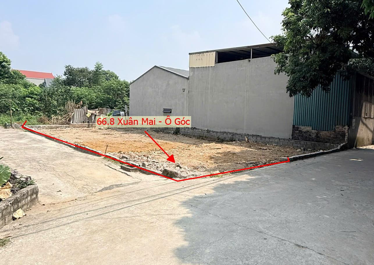 Hình ảnh Bất Động Sản Xuân Mai Bán Đất Phân Lô Khu Vực Xuân Mai Lô Góc 2 Mặt Thoáng Gần QL6A Đang Mở Rộng 