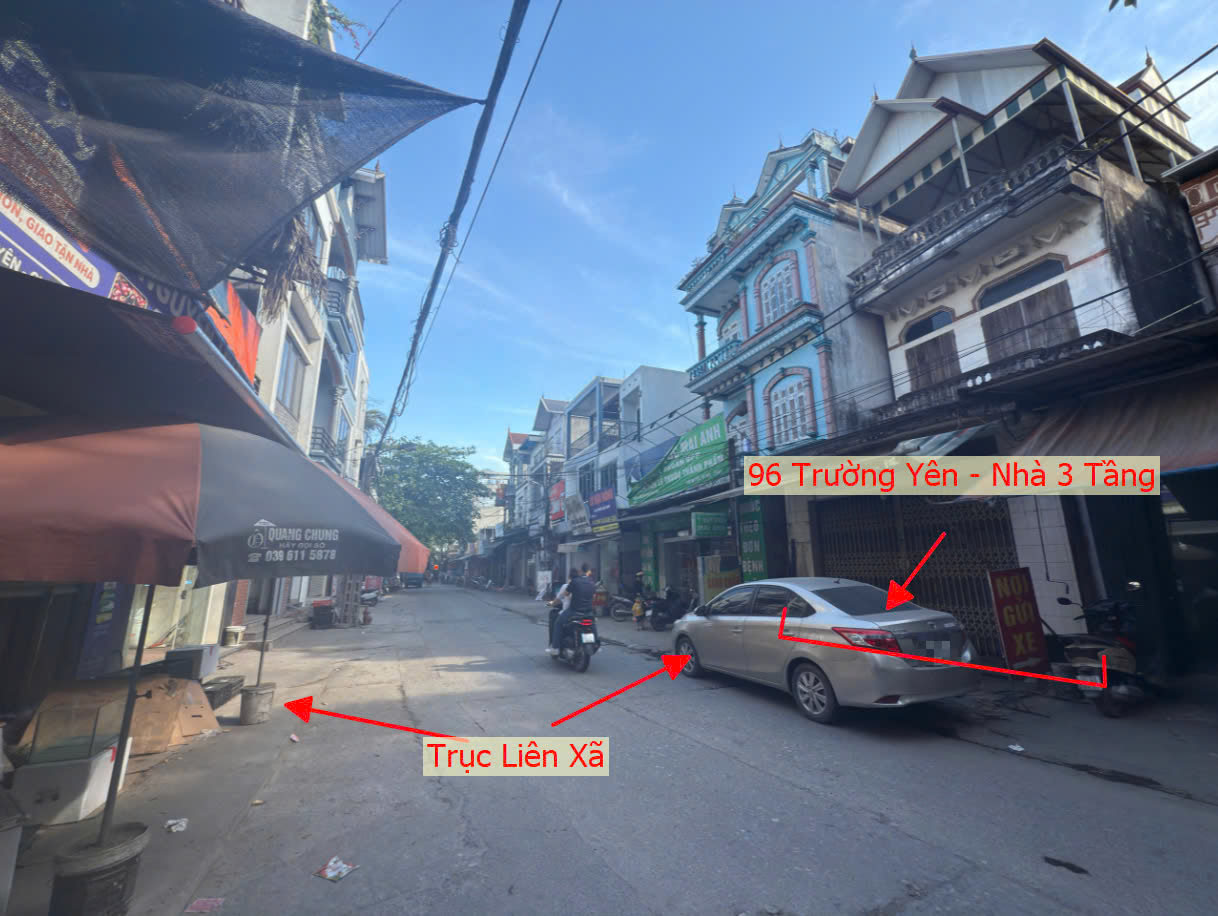 Hình ảnh Bán Nhà 3 Tầng 96m Tại Trường Yên Mặt Đường Kinh Doanh Liên Xã Gần QL6A Đang Triển Khai Mở Rộng 