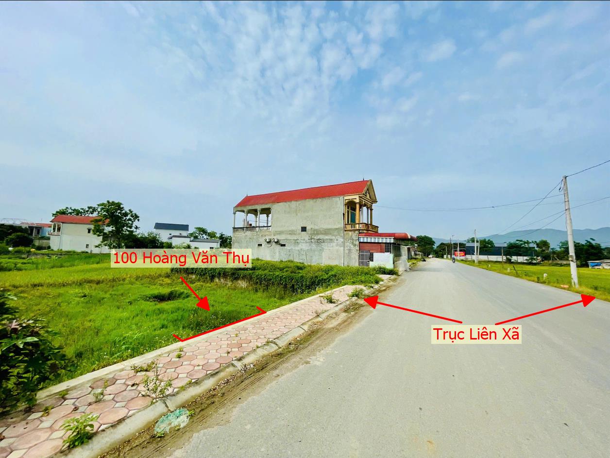 Hình ảnh Bất Động Sản Trần Phú Bán Đất Khu Vực Hoàng Văn Thụ Bám Mặt Đường Kinh Doanh Liên Xã Cách QL21A Chỉ Vài Trăm Mét
