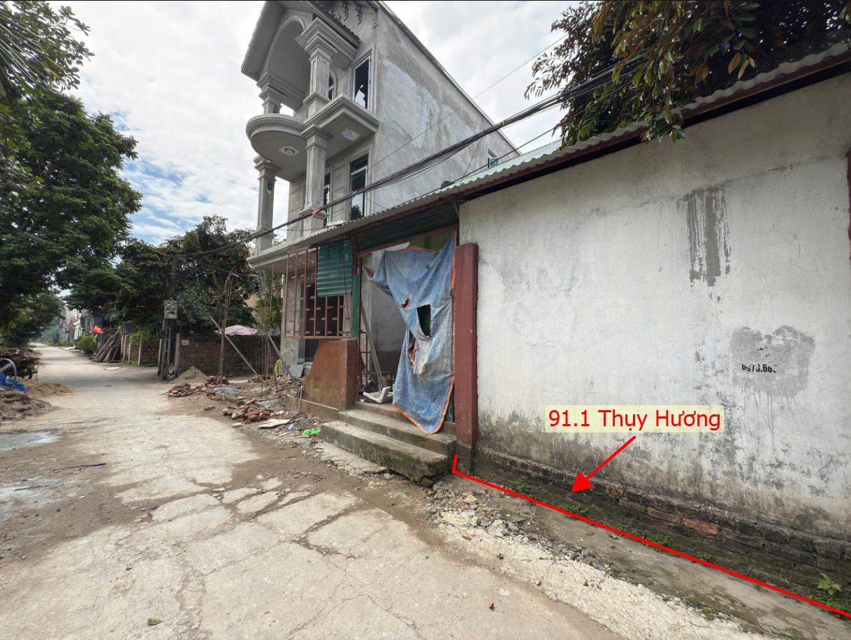 Hình ảnh Bán Thửa Đất Full Thổ Cư 91.1m Tại Thụy Hương Đường Thông Ô Tô Sát Trục Chính Kinh Doanh