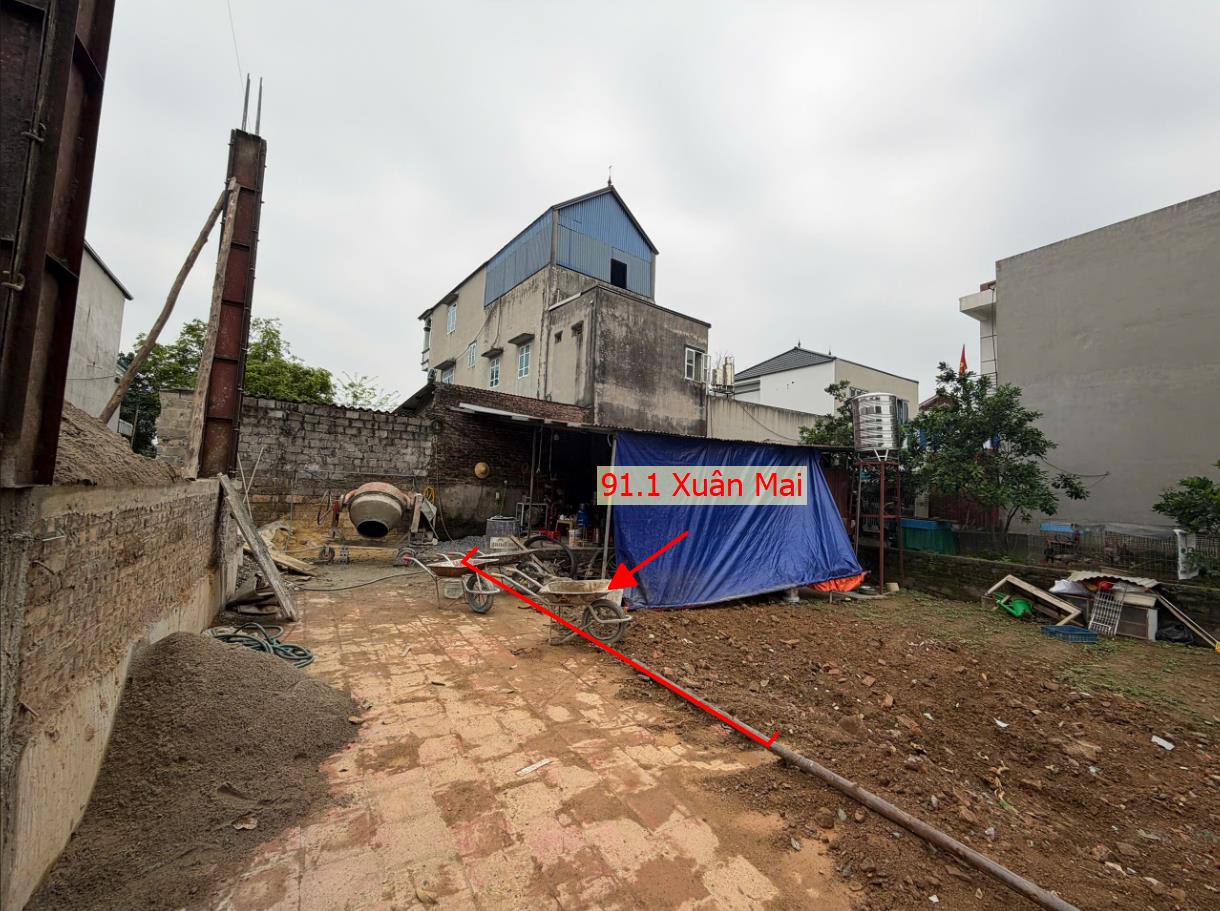 Hình ảnh Bán Đất Full Thổ Cư 91.1m Tại Xuân Mai Sát Trục Kinh Doanh Ngay Gần QL6A Đang Triển Khai Mở Rộng