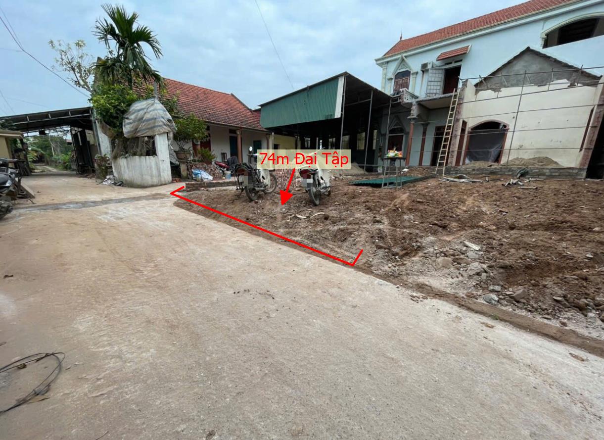 Hình ảnh Bán Lô Đất 74m Tại Khoái CHâu Bám Đường Bê Tông Ô Tô Vào Tận Đất Dân Cư Đông Đúc Thân Thiện Gần CHợ Trường Học Ủy Ban 