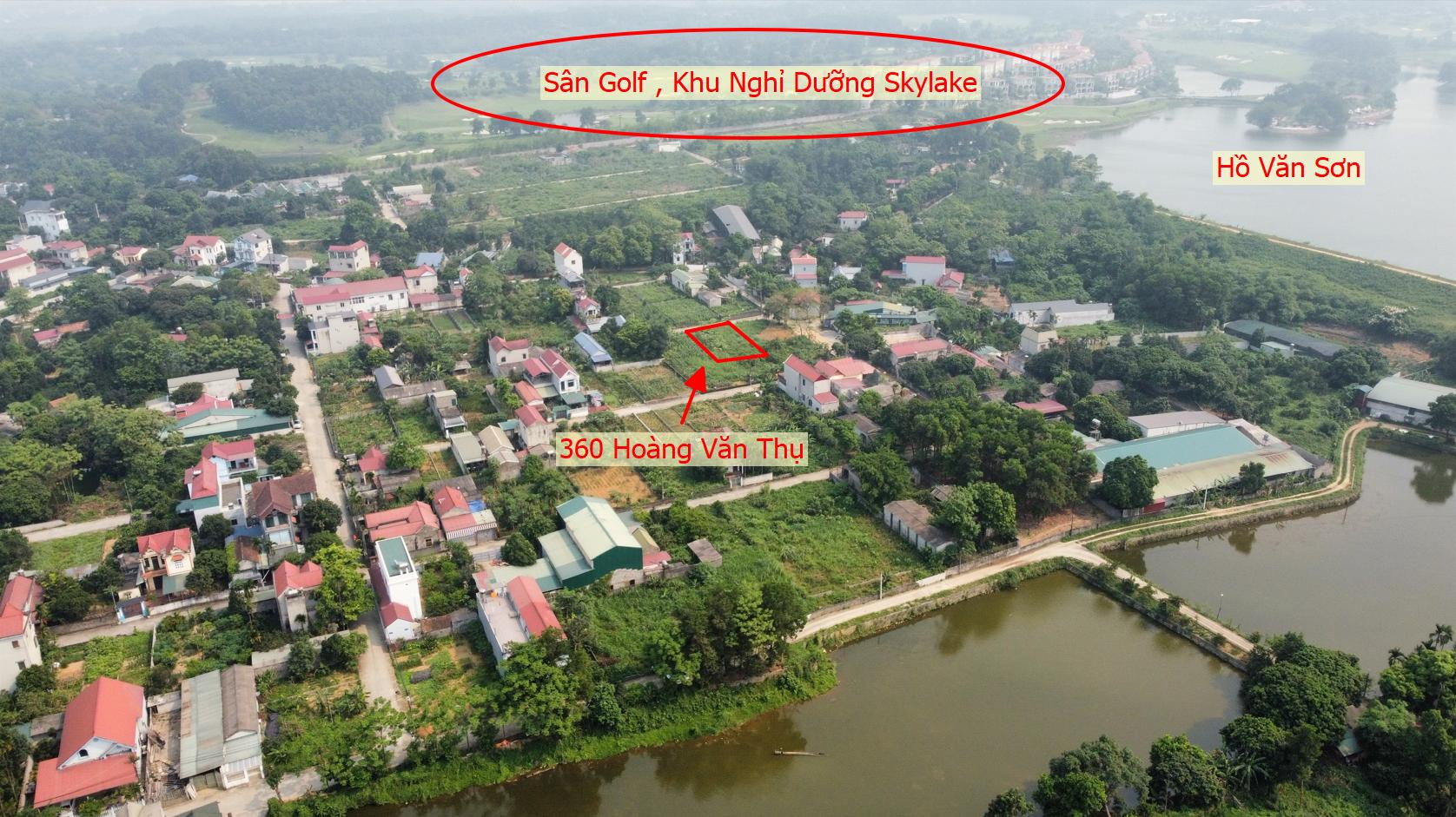 Hình ảnh Bán Thửa Đất 360m Tại Hoàng Văn Thụ Đường Thông Ô Tô Thuộc Khu Tái Định Cư Sân Golf Skylake