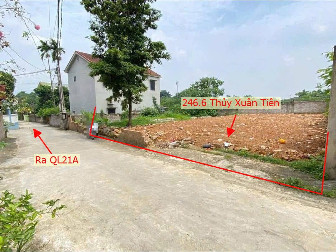 Hình ảnh Bán Đất Thủy Xuân Tiên Full Thổ Cư Ngay Gần Mặt Đường Kinh Doanh QL21A 
