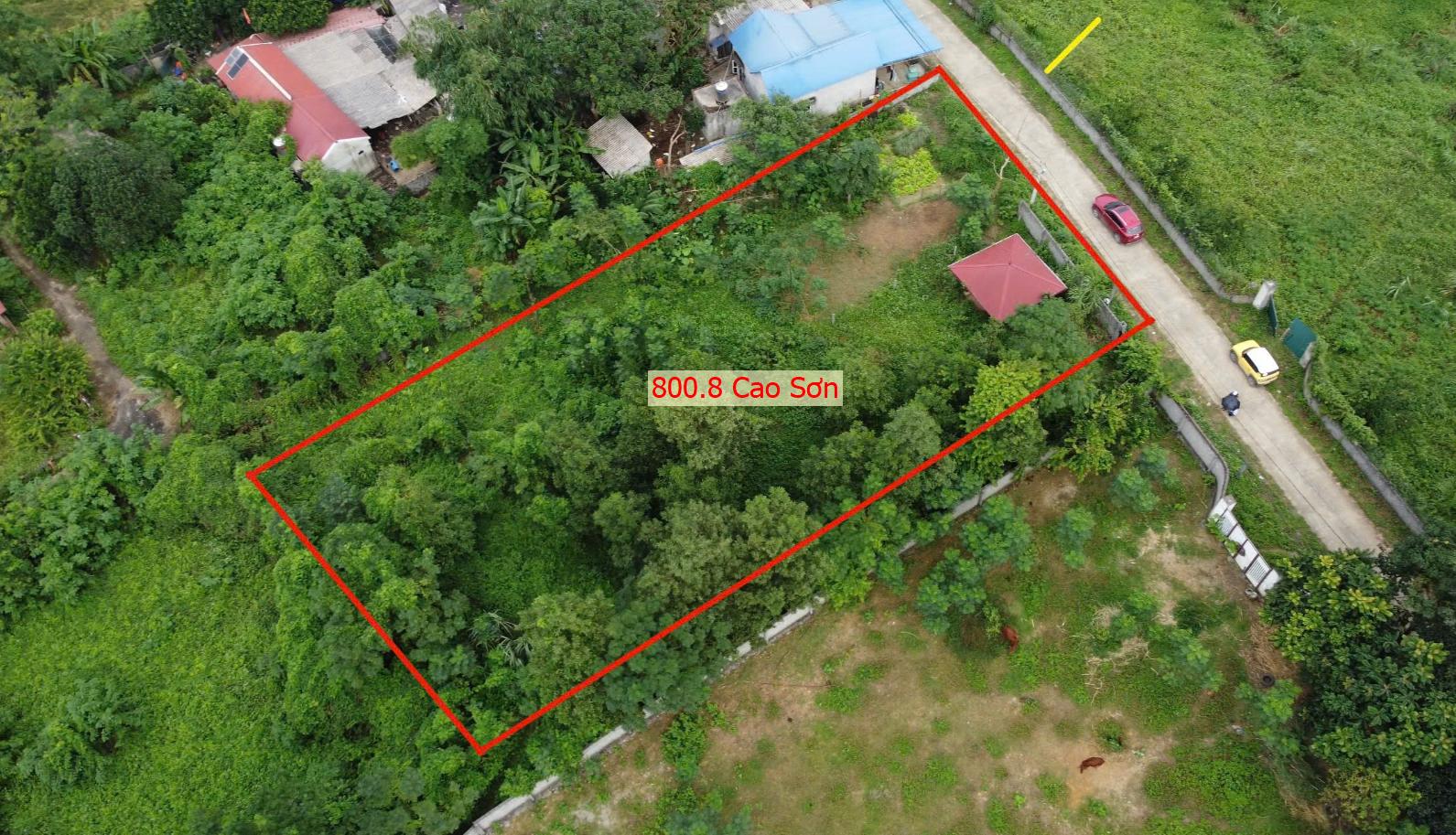 Hình ảnh Bán Thửa Đất 800.8m Tại Cao Sơn Đường Ô Tô Tránh Nhau Sát Trục Chính Kinh Doanh Liên Xã