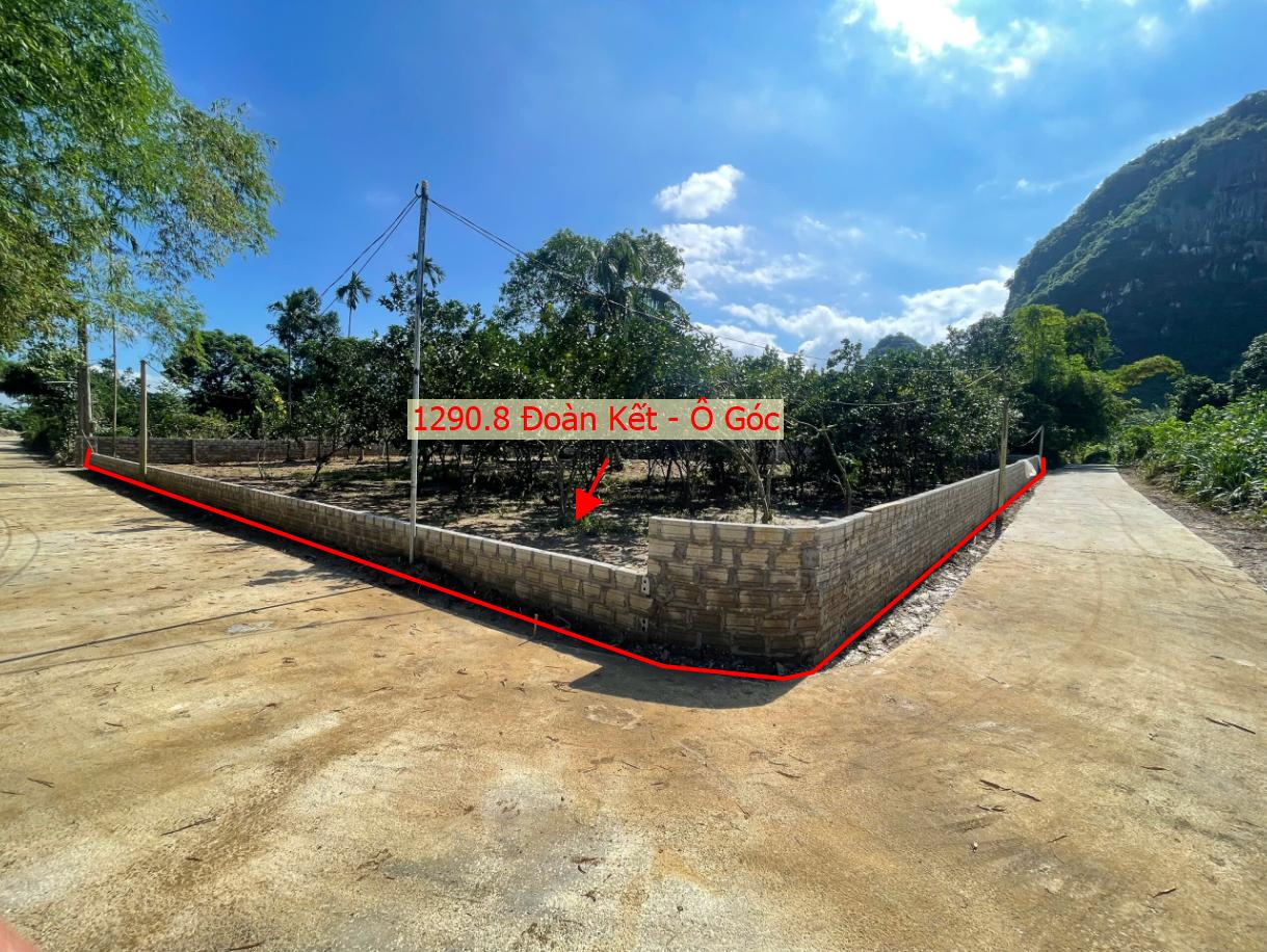 Hình ảnh Bán Lô Góc 2 Mặt Tiền 1290.8m Tại Đoàn Kết Đường Thông Ô Tô Sát Trục Liên Xã Giá Chỉ Hơn 2 Tỷ