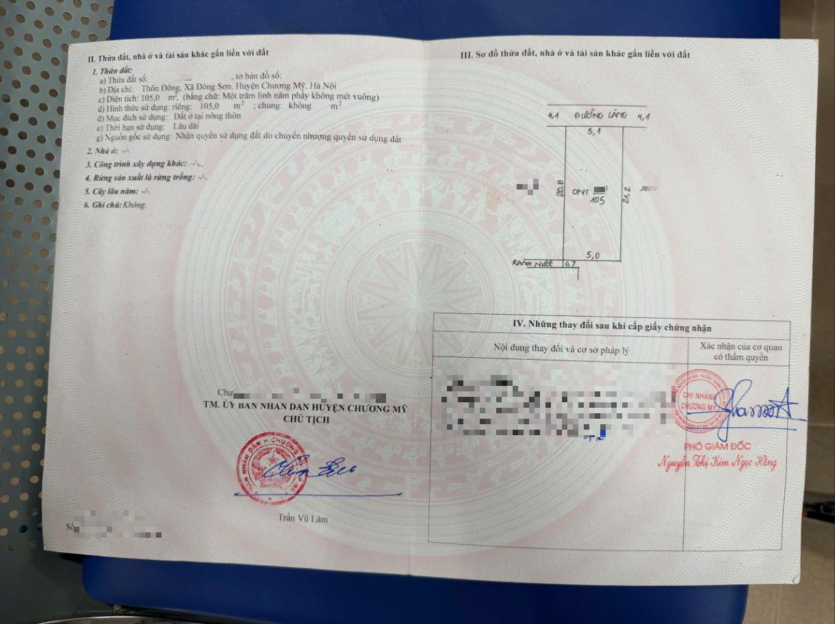 Hình ảnh Bất Động Sản Phú Nghĩa Bán Đất Khu Vực Đồng Sơn Đường Thông Ô Tô Ngay Gần QL6A Đang Mở Rộng