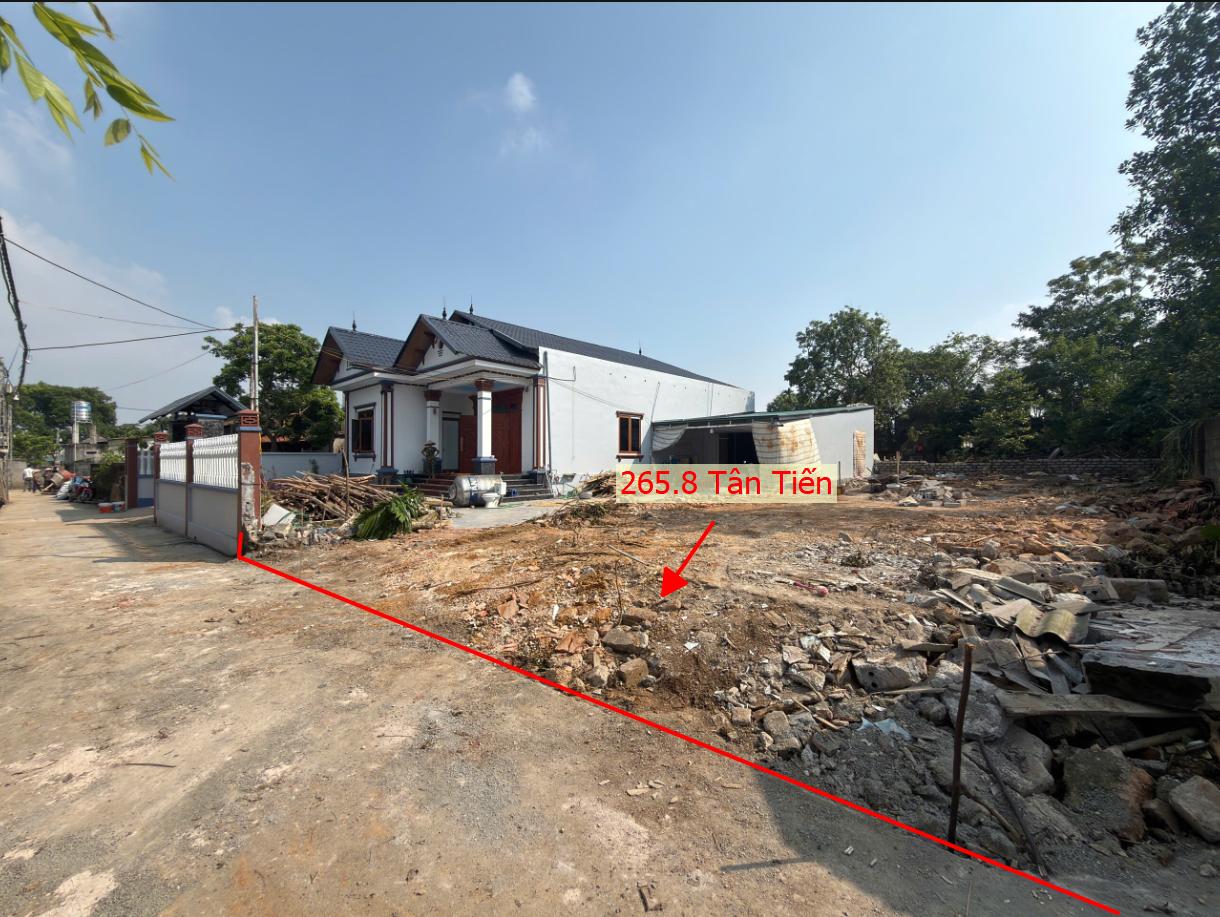 Hình ảnh Bán Thửa Đất 265.8m Tại Tân Tiến Ô Tô Đỗ Tận Đất Sát Trục Chính Kinh Doanh Liên Xã Giá Chỉ Hơn Tỷ