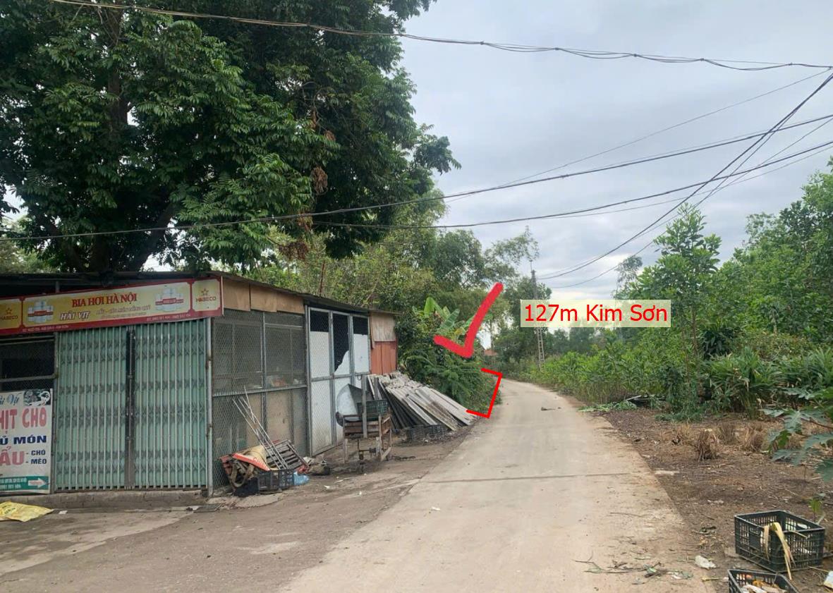 Hình ảnh Bán Lô Đất 127m Tại Kim Sơn Sơn Tây Bám Đường Bê Tông Ô Tô Vào Tận Đất Dân Cư Đông Đúc Giá Đầu Tư