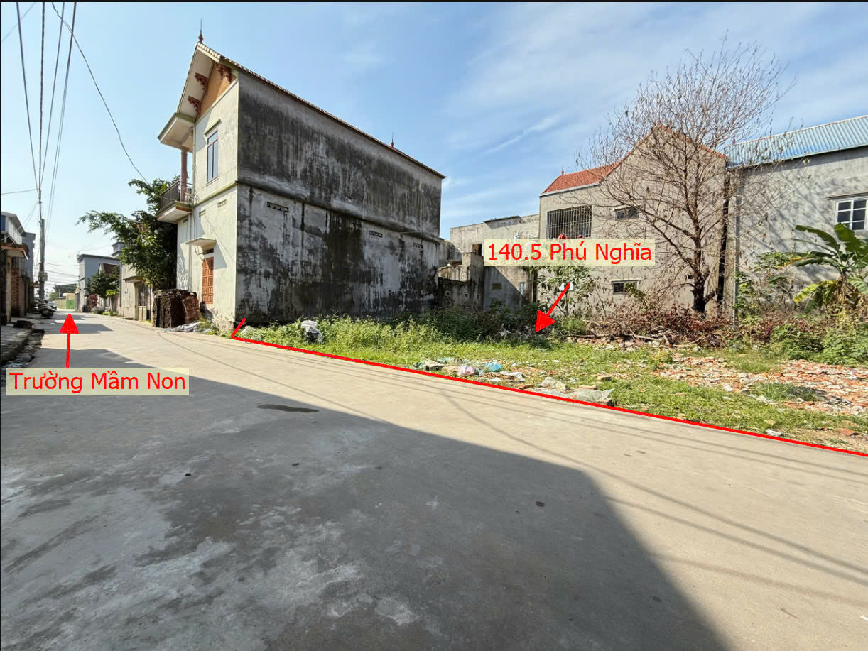 Hình ảnh Bán Đất Phú Nghĩa Full Thổ Cư Ô Tô Đỗ Tận Đất Cạnh Trường Mầm Non Phú Nghĩa Gần QL6A Đang Mở Rộng
