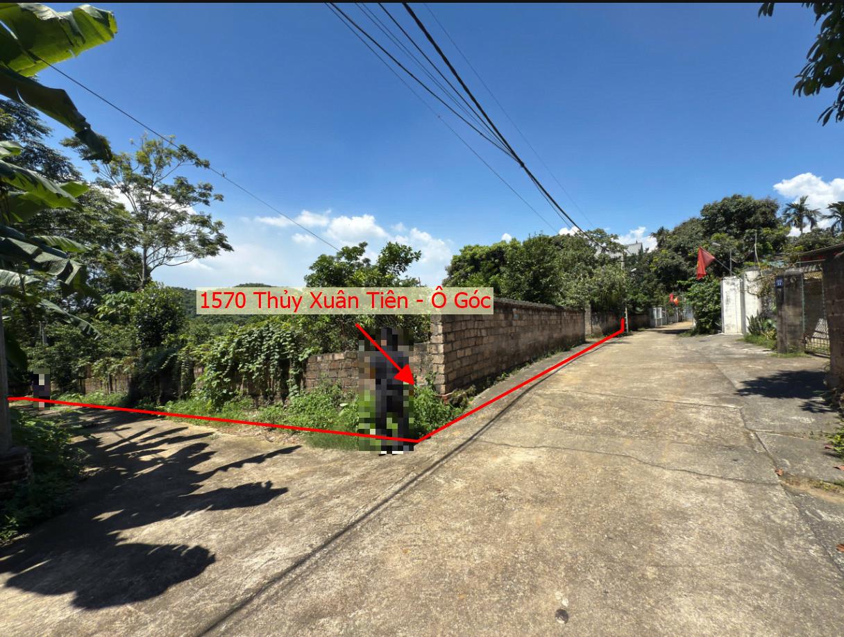 Hình ảnh Bán Lô Góc 2 Mặt Thoáng 1570m Tại Thủy Xuân Tiên Ô Tô Đỗ Tận Đất Ngay Gần QL21A 