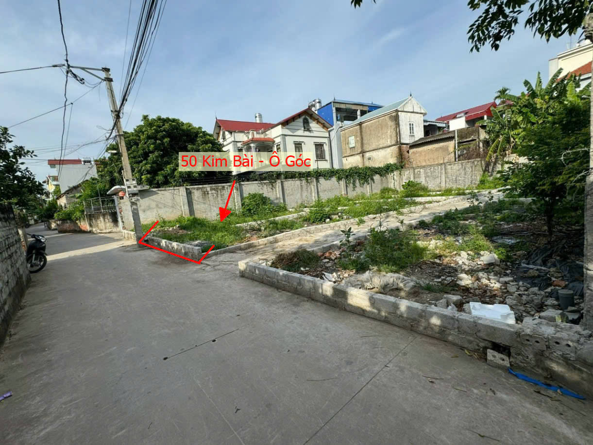 Hình ảnh Bán Lô Góc 2 Mặt Tiền | Đất Phân Lô Ngay Trung Tâm Thị Trấn Kim Bài  Thanh Oai