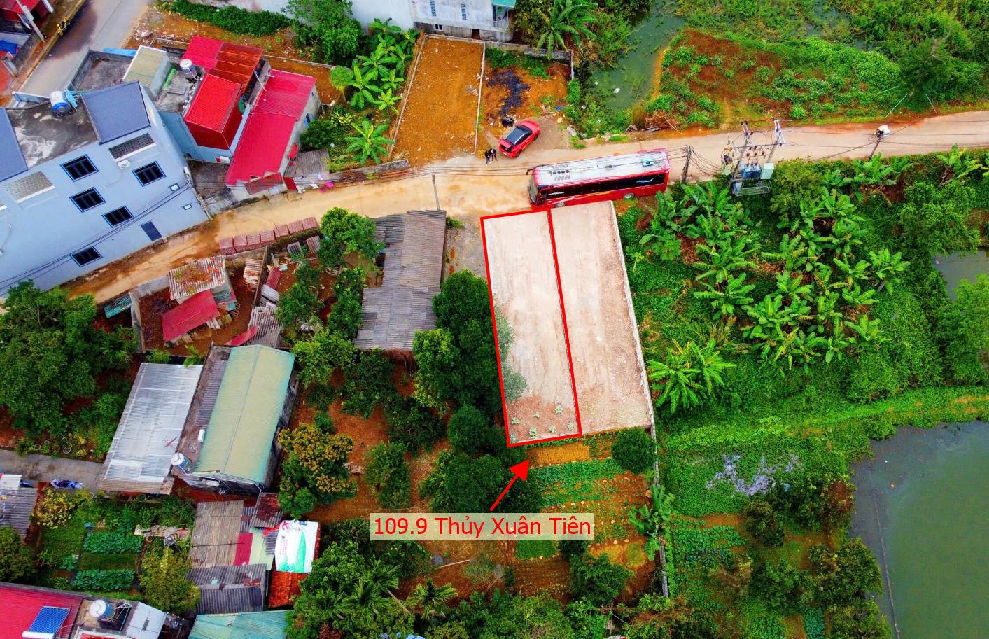 Hình ảnh Bán Đất Full Thổ Cư 109.9m Tại Thủy Xuân Tiên Đường Ô Tô Tránh Cách QL21A Chỉ Vài Trăm Mét