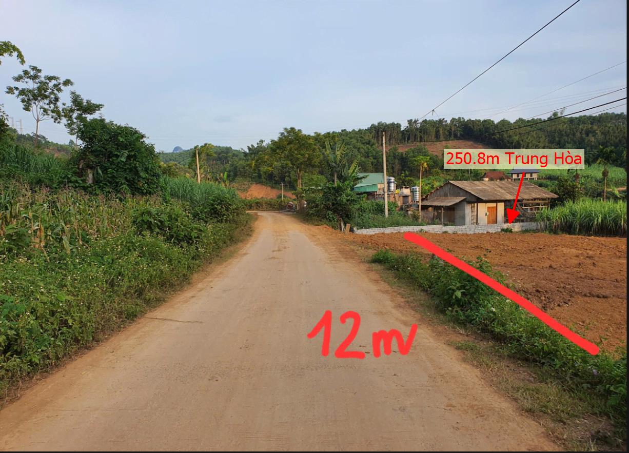 Hình ảnh Bán Lô Đất 250.8m Tại Trung Hòa Tân Lạc Bám Đường Bê Tông Ô Tô Vào Tận Đất Dân Cư Đông Đúc Giá Đầu Tư