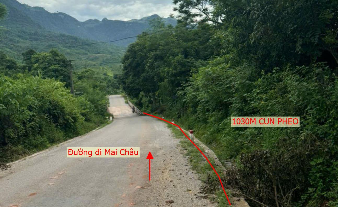 Hình ảnh Bán Lô Đất Hơn 1000m Tại Cun Pheo Mai Châu Bám Đường 439 Bám Suối View Thoáng Mát